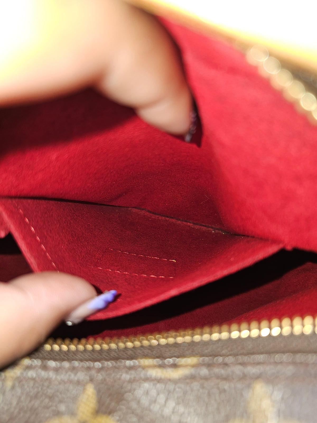 Louis Vuitton Monogram Vintage Croissant MM TH0053