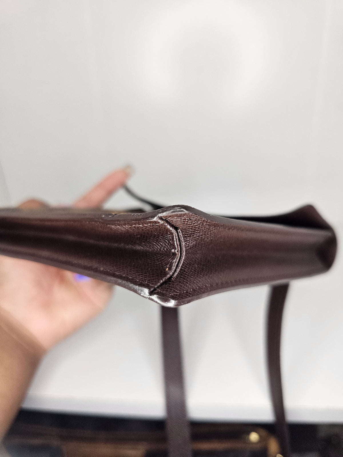 Louis Vuitton Damier Ebene Pimplico Shoulder / Crossbody Bag MI1919
