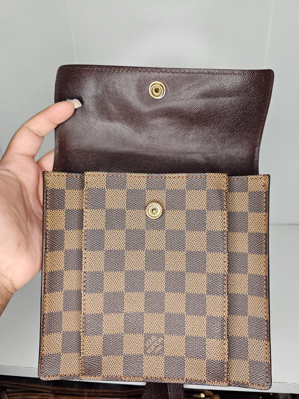 Louis Vuitton Damier Ebene Pimplico Shoulder / Crossbody Bag MI1919