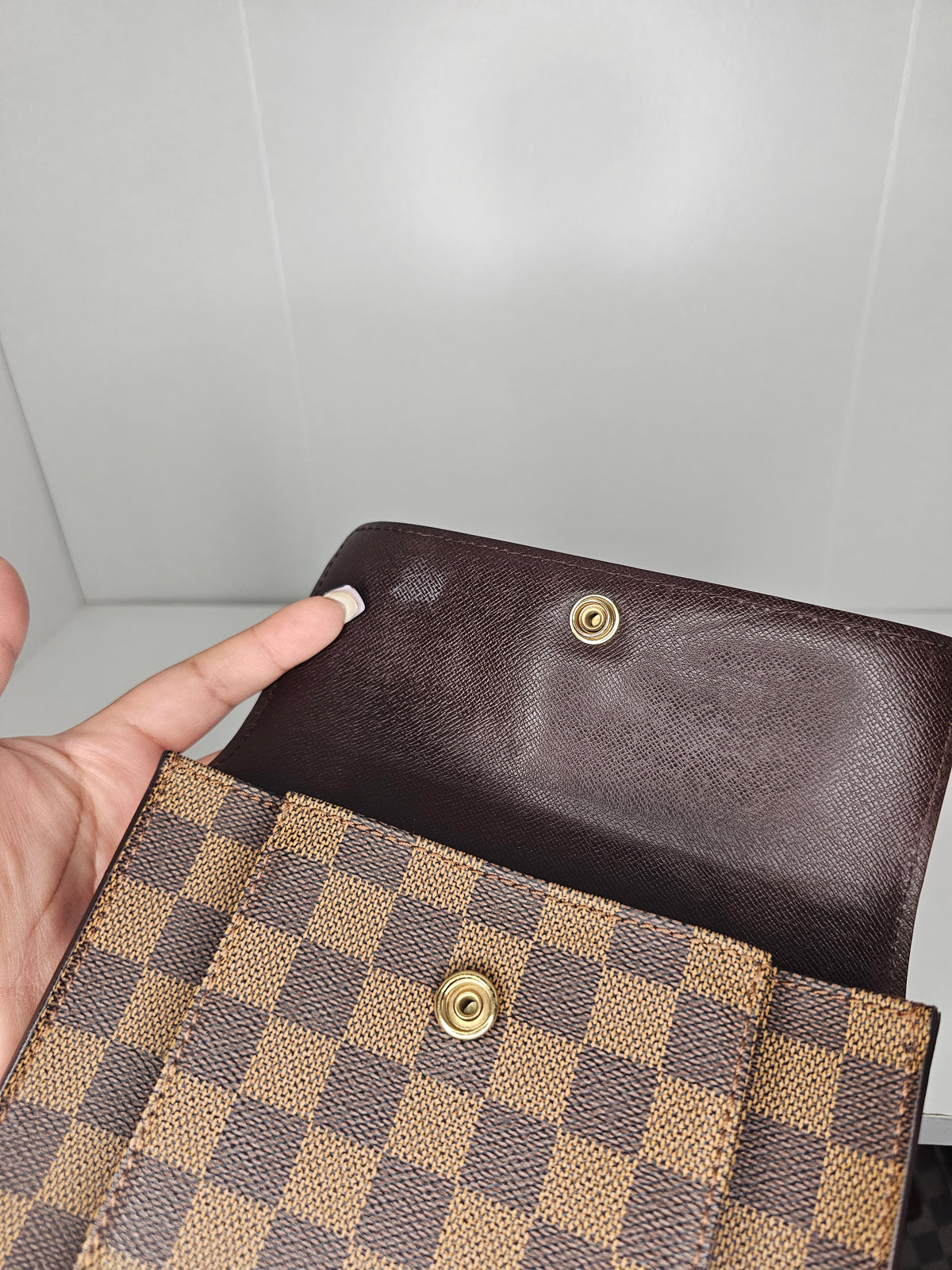 Louis Vuitton Damier Ebene Pimplico Shoulder / Crossbody Bag MI1919