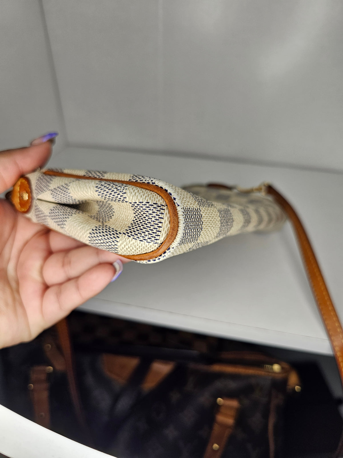 Louis Vuitton Damier Azur Eva Crossbody SD4114