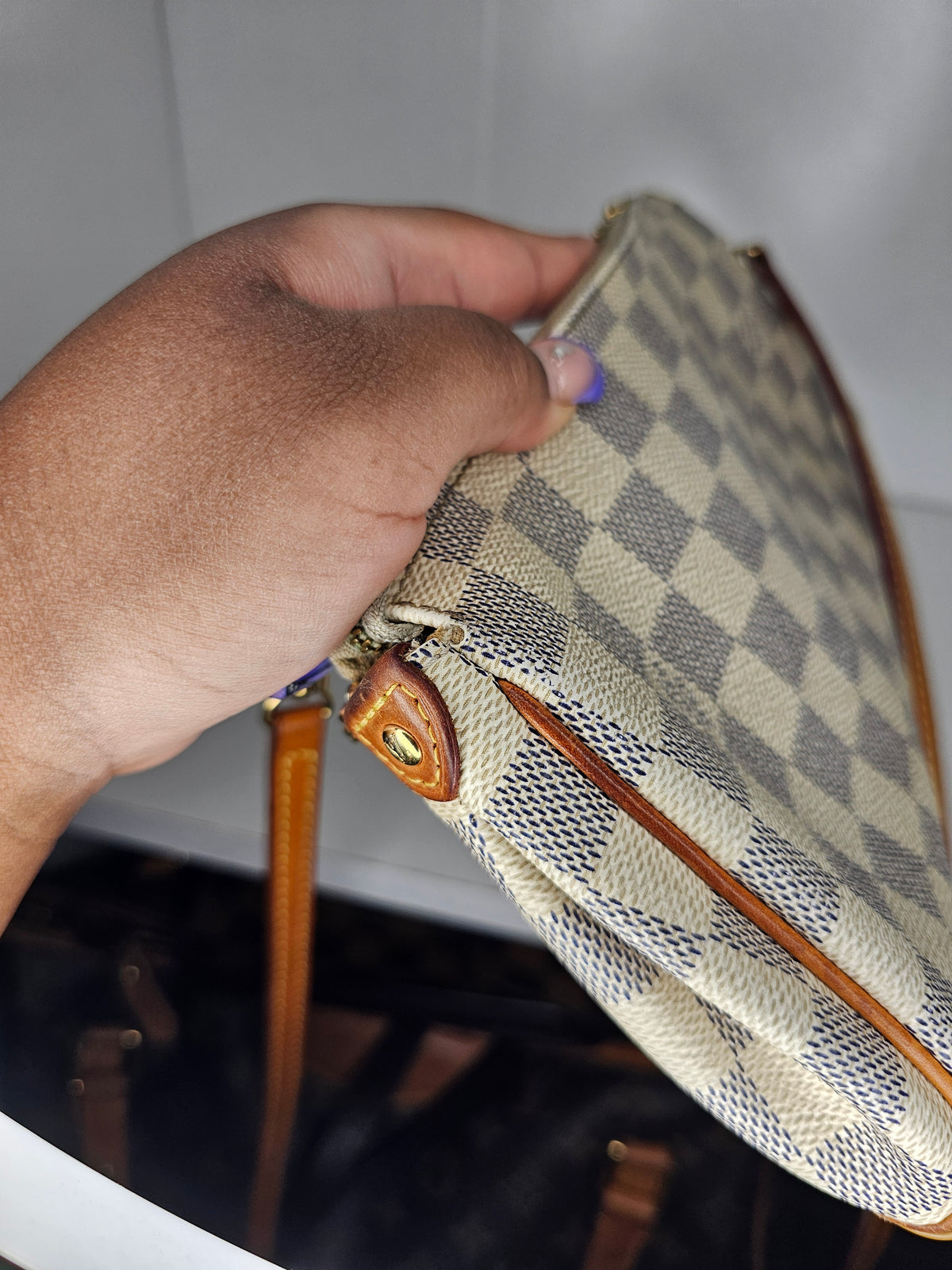 Louis Vuitton Damier Azur Eva Crossbody SD4114