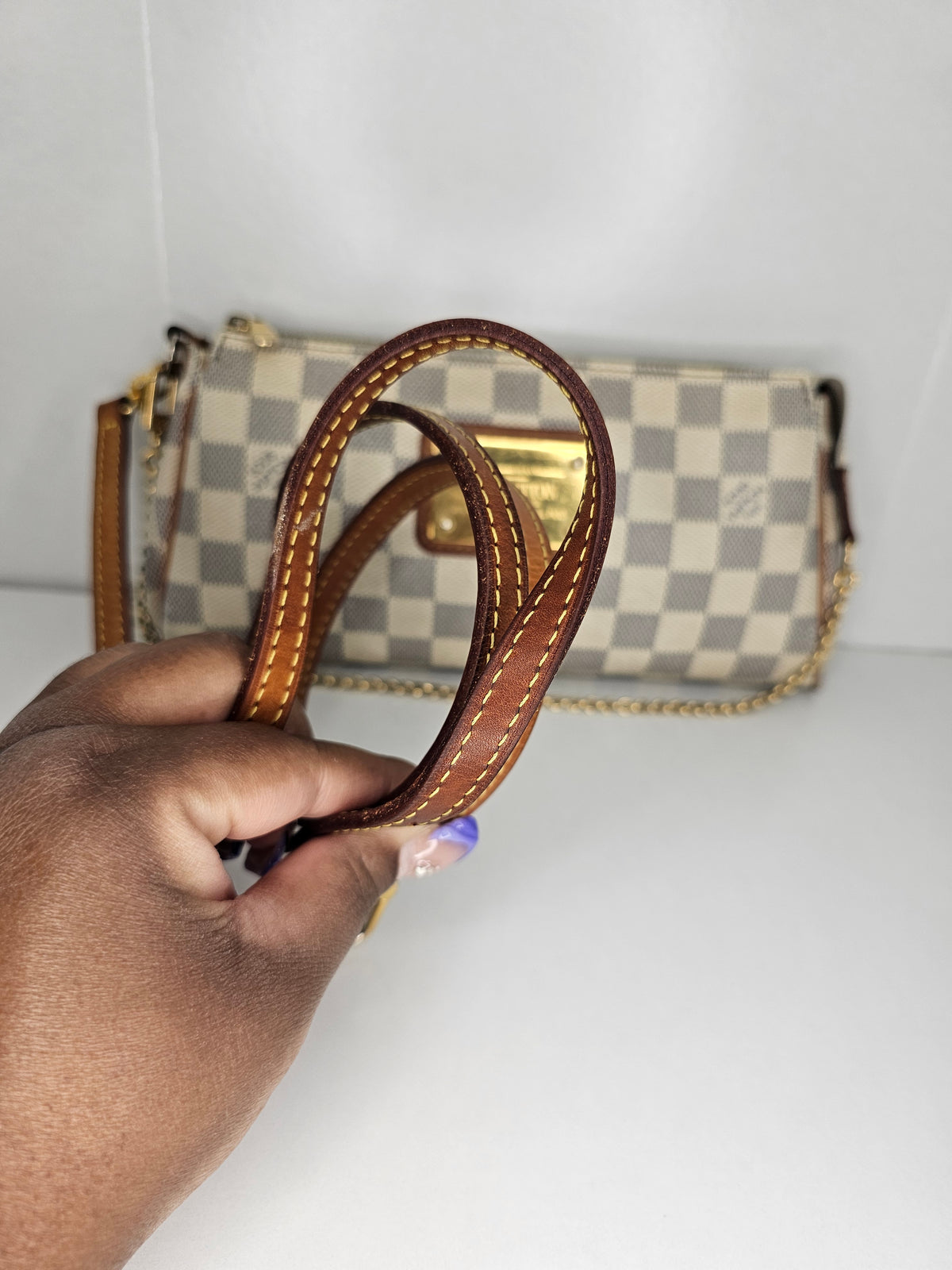 Louis Vuitton Damier Azur Eva Crossbody SD4114