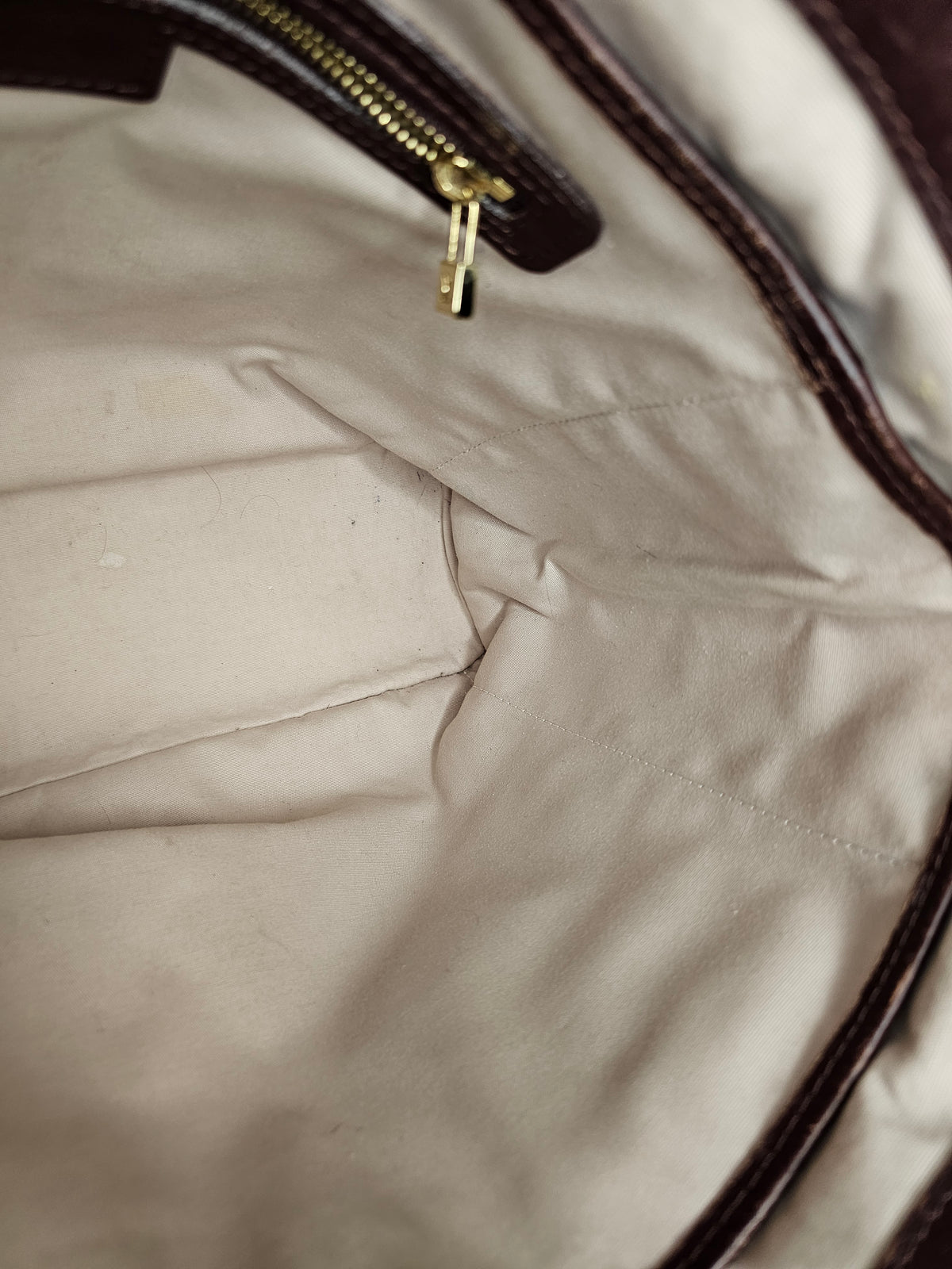 Louis Vuitton Red Mini Lin Lucille GM SR0093