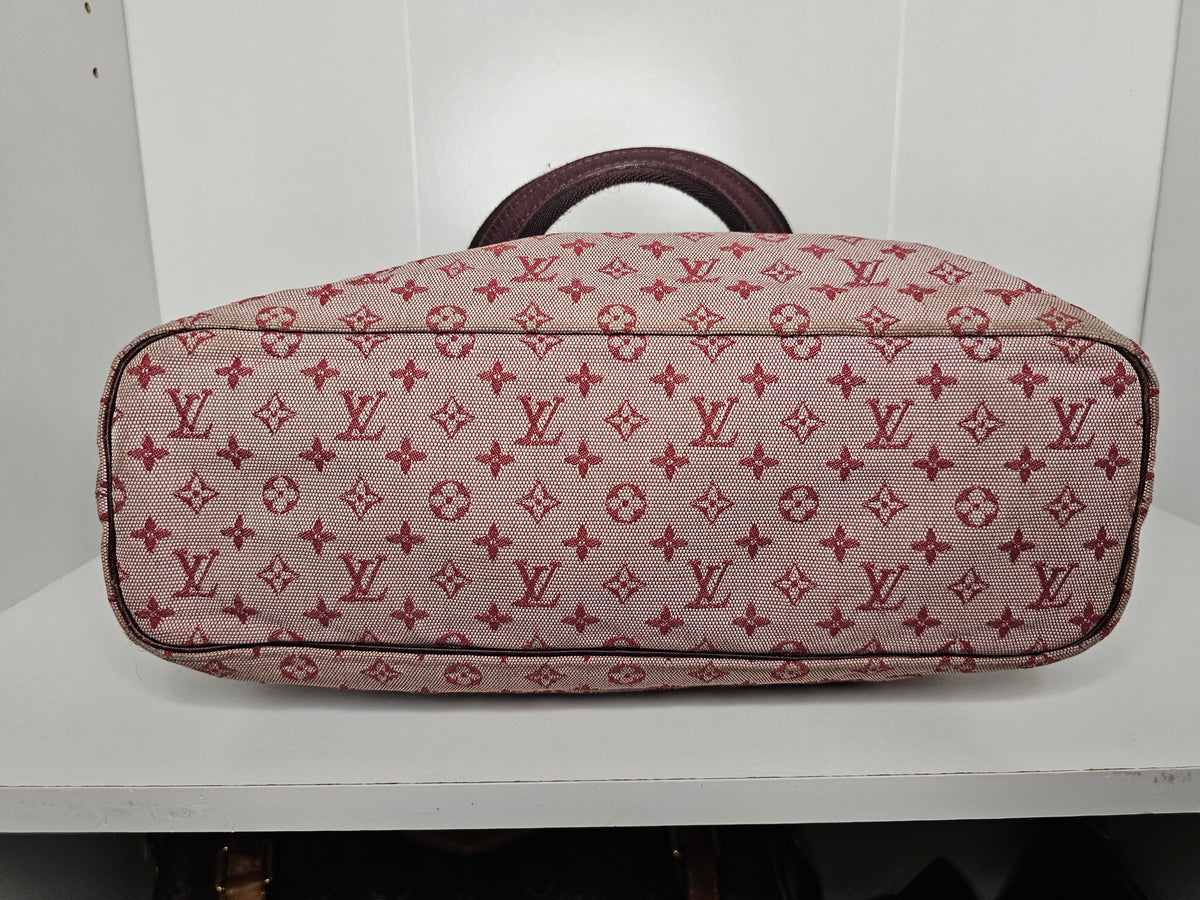 Louis Vuitton Red Mini Lin Lucille GM SR0093