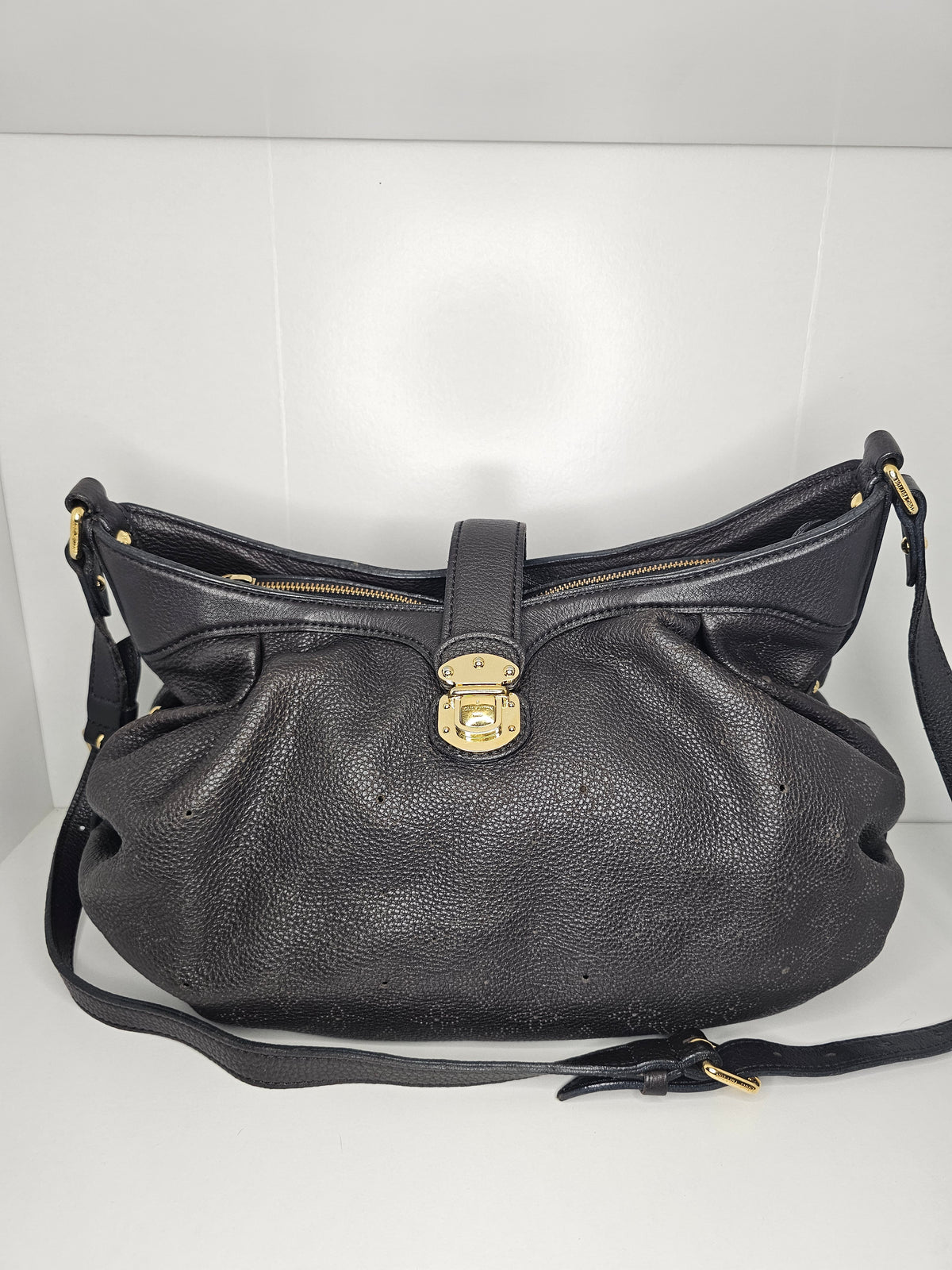Louis Vuitton Chocolate Brown Mahina XS MB0059