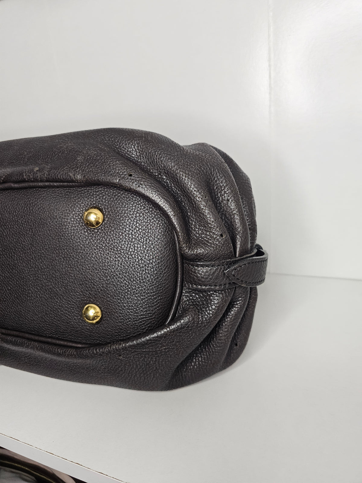 Louis Vuitton Chocolate Brown Mahina XS MB0059