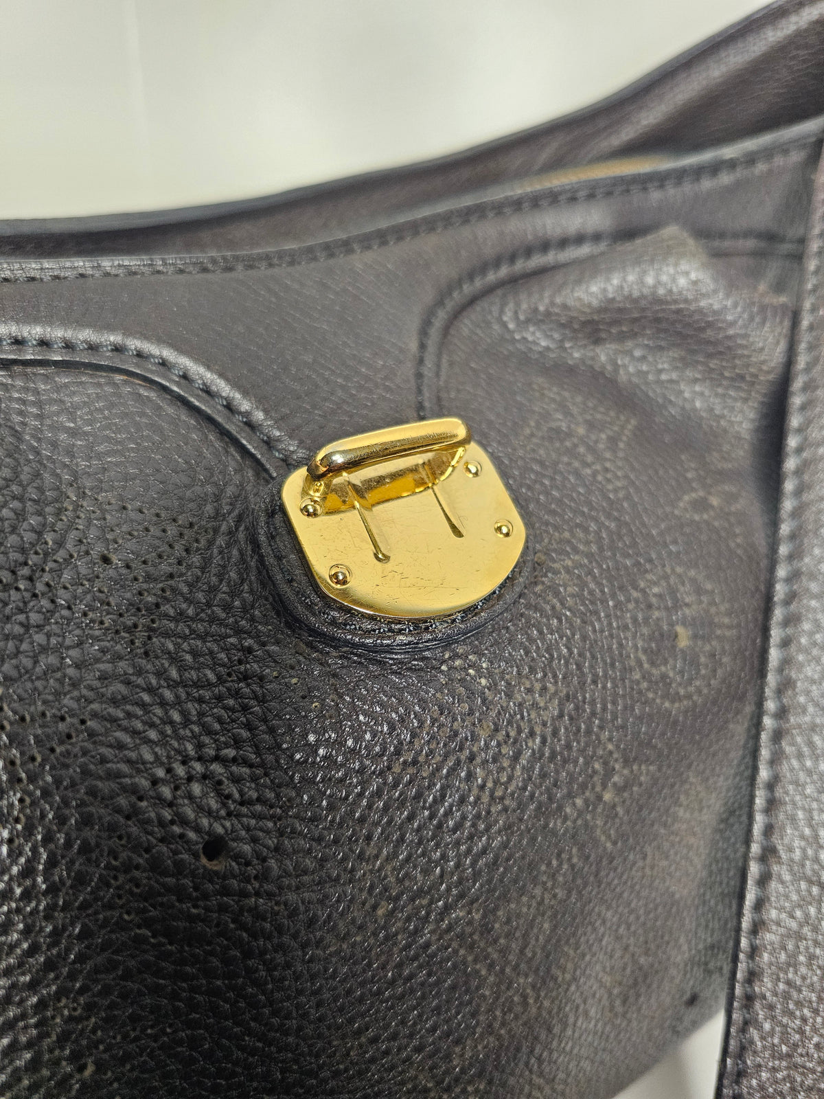 Louis Vuitton Chocolate Brown Mahina XS MB0059