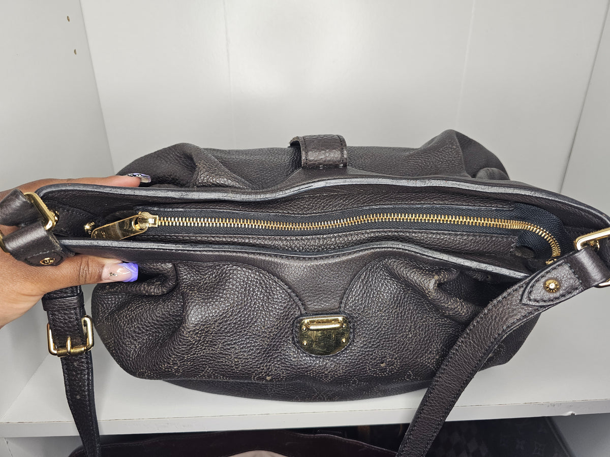Louis Vuitton Chocolate Brown Mahina XS MB0059