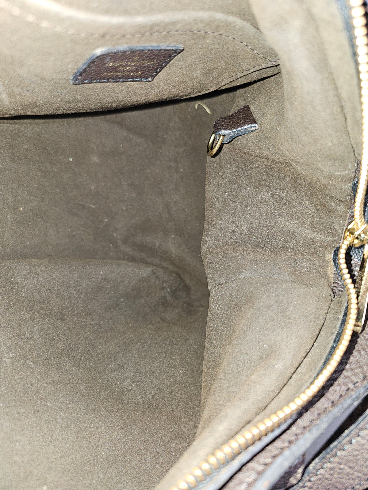 Louis Vuitton Chocolate Brown Mahina XS MB0059