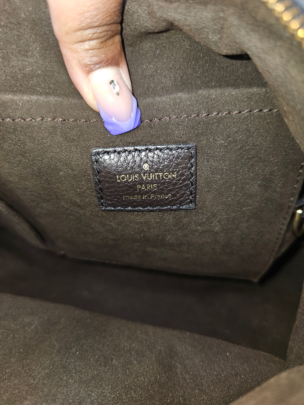 Louis Vuitton Chocolate Brown Mahina XS MB0059