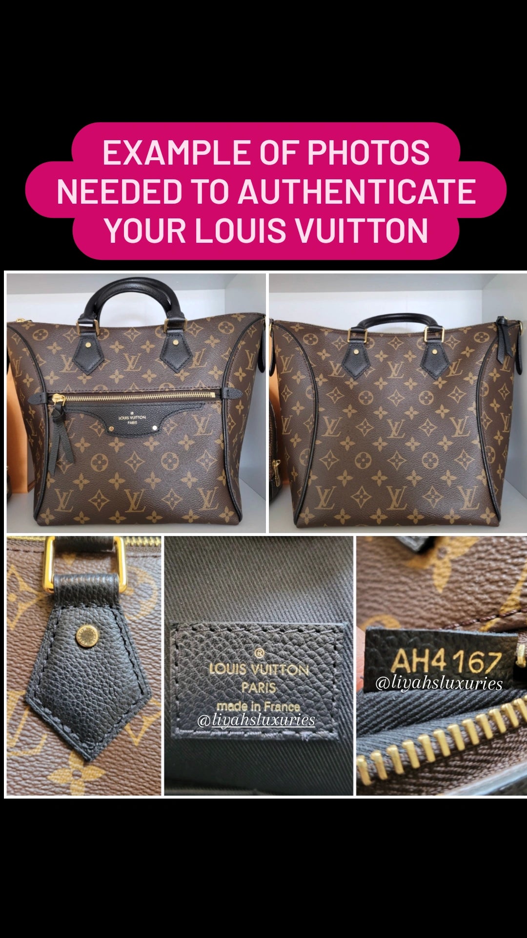 Louis Vuitton Verbal Authentication