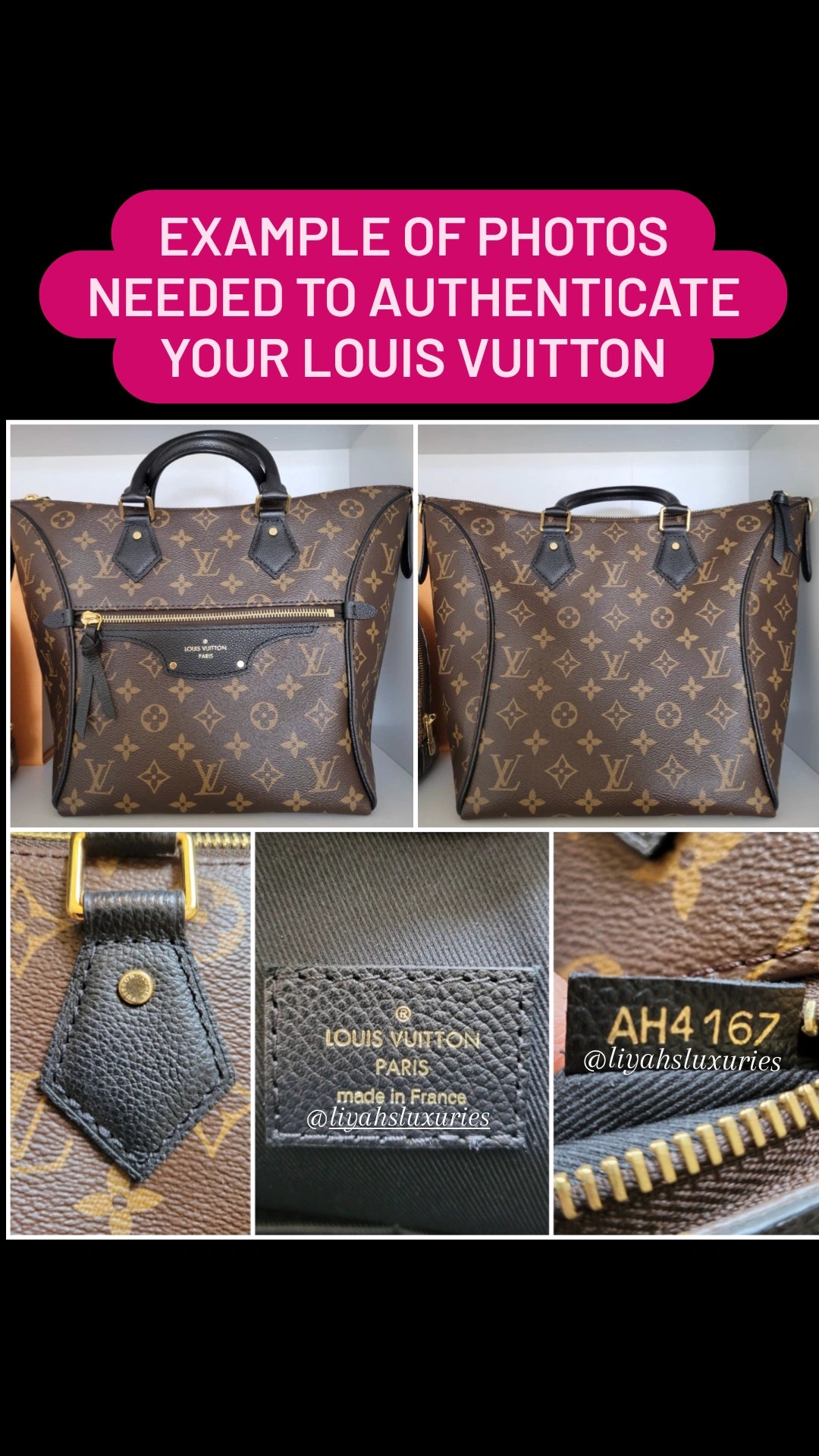 Louis Vuitton Letter of Authenticity Non Authenticity