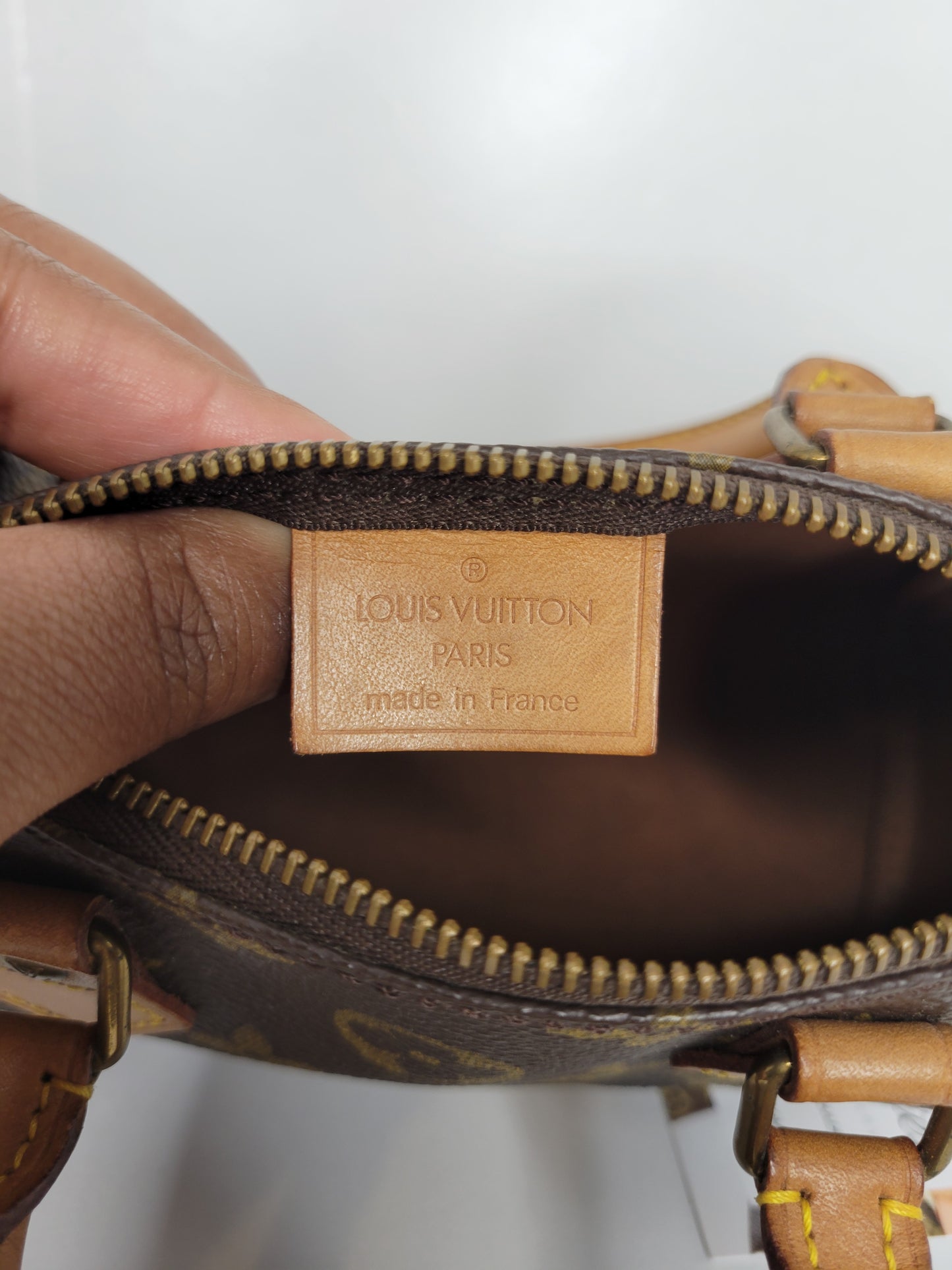 Louis Vuitton Mini Speedy HL with LV Monogram Strap TH0962