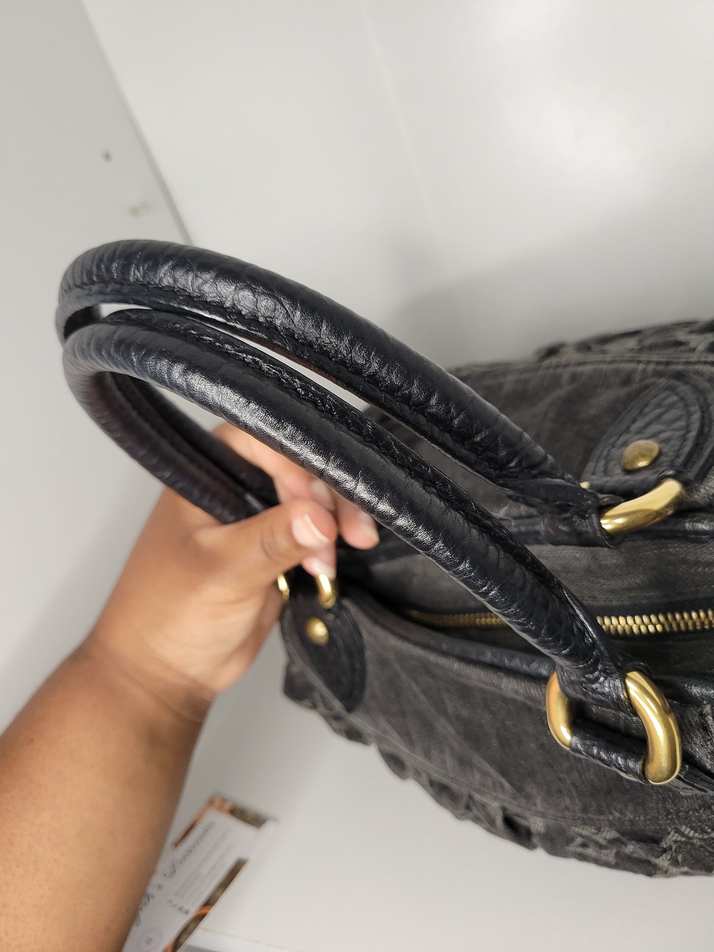 Louis Vuitton Monogram Denim Neo Cabby TH3067