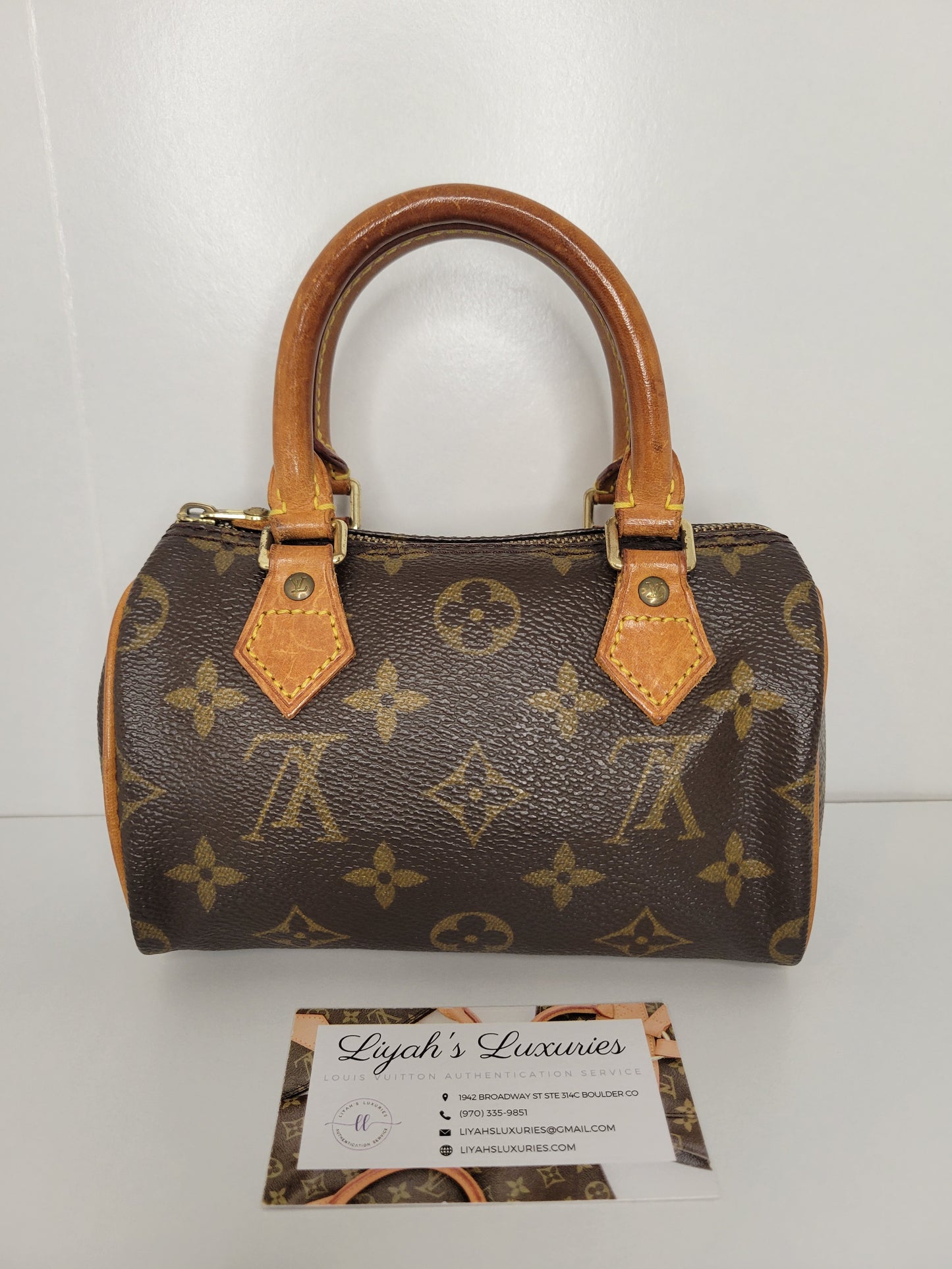 Louis Vuitton Mini Speedy HL with LV Strap TH0947