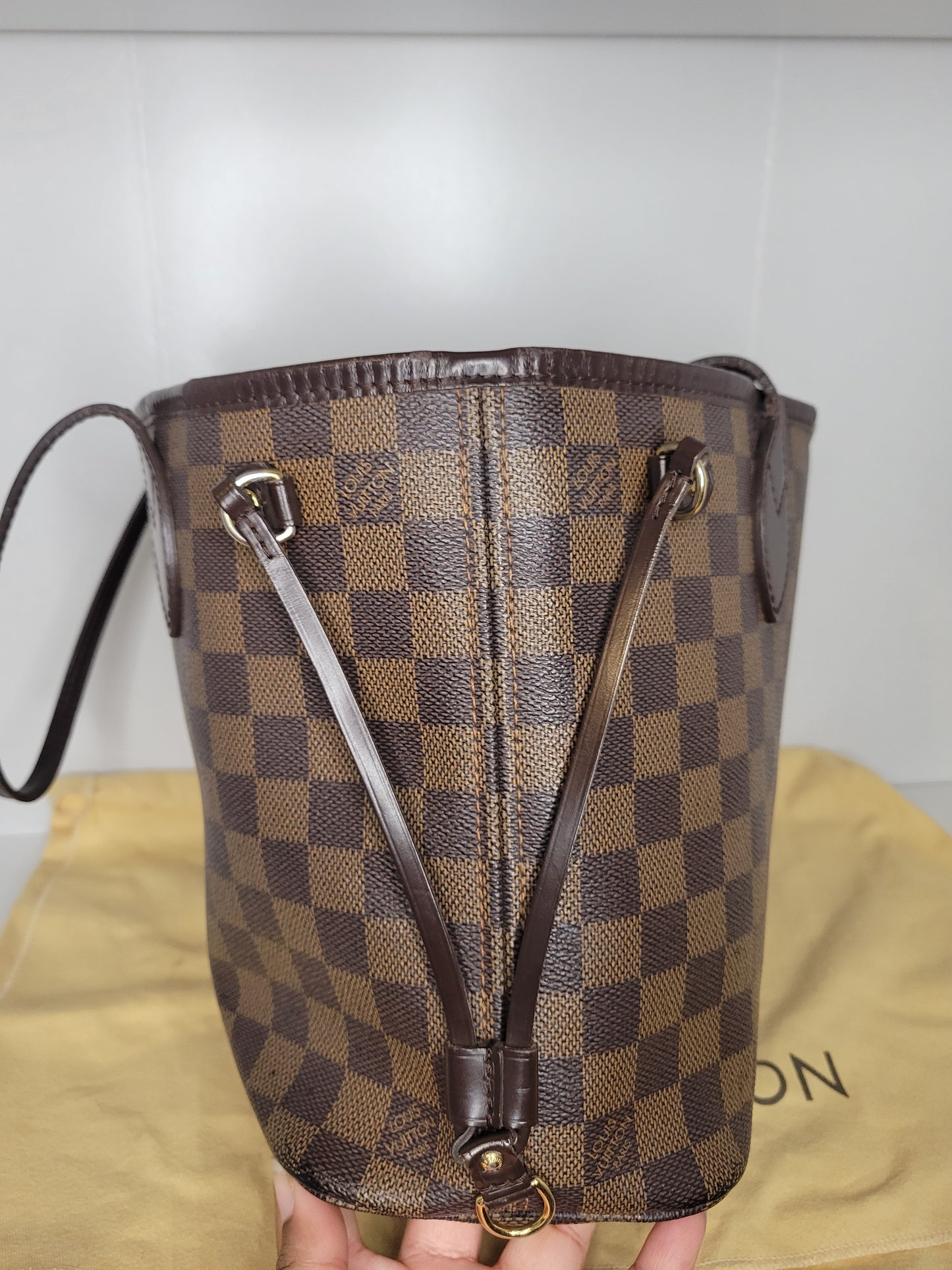 Louis Vuitton Damier Ebene Neverfull PM SD2009