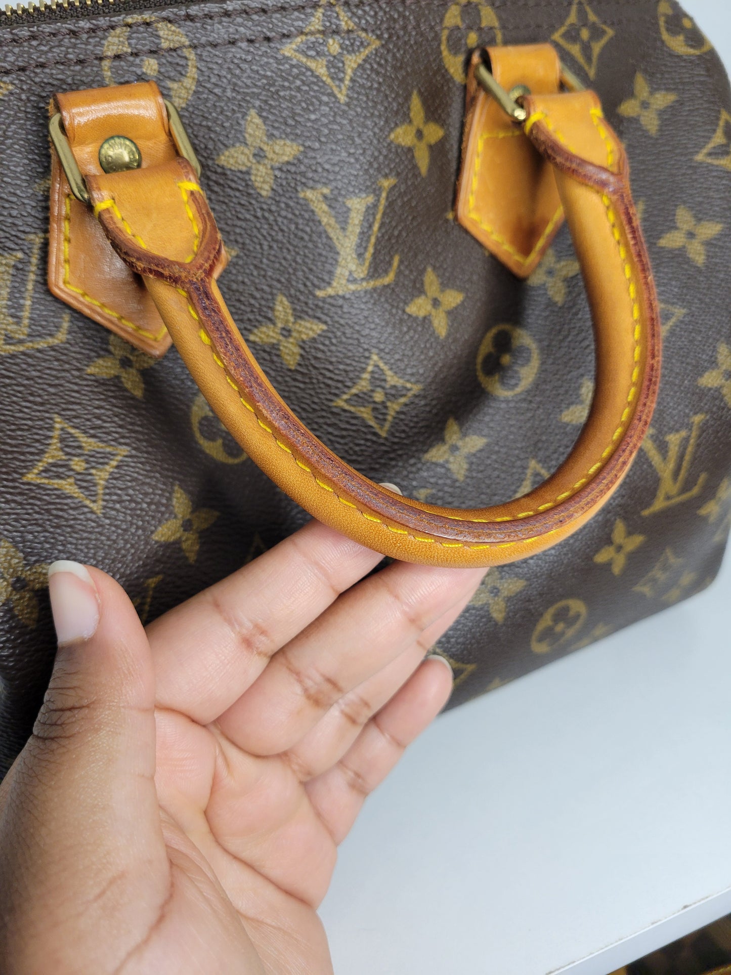 Louis Vuitton Monogram Speedy 25 FH0933