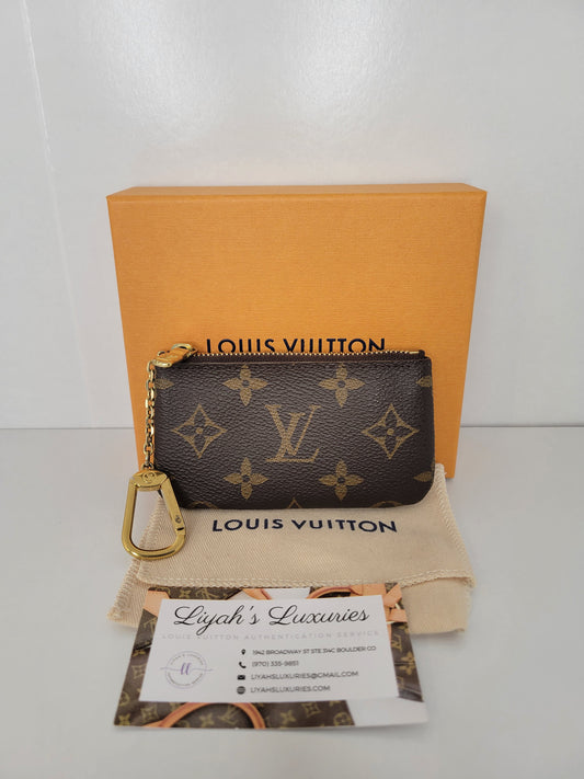 Louis Vuitton Cles Monogram Key Pouch