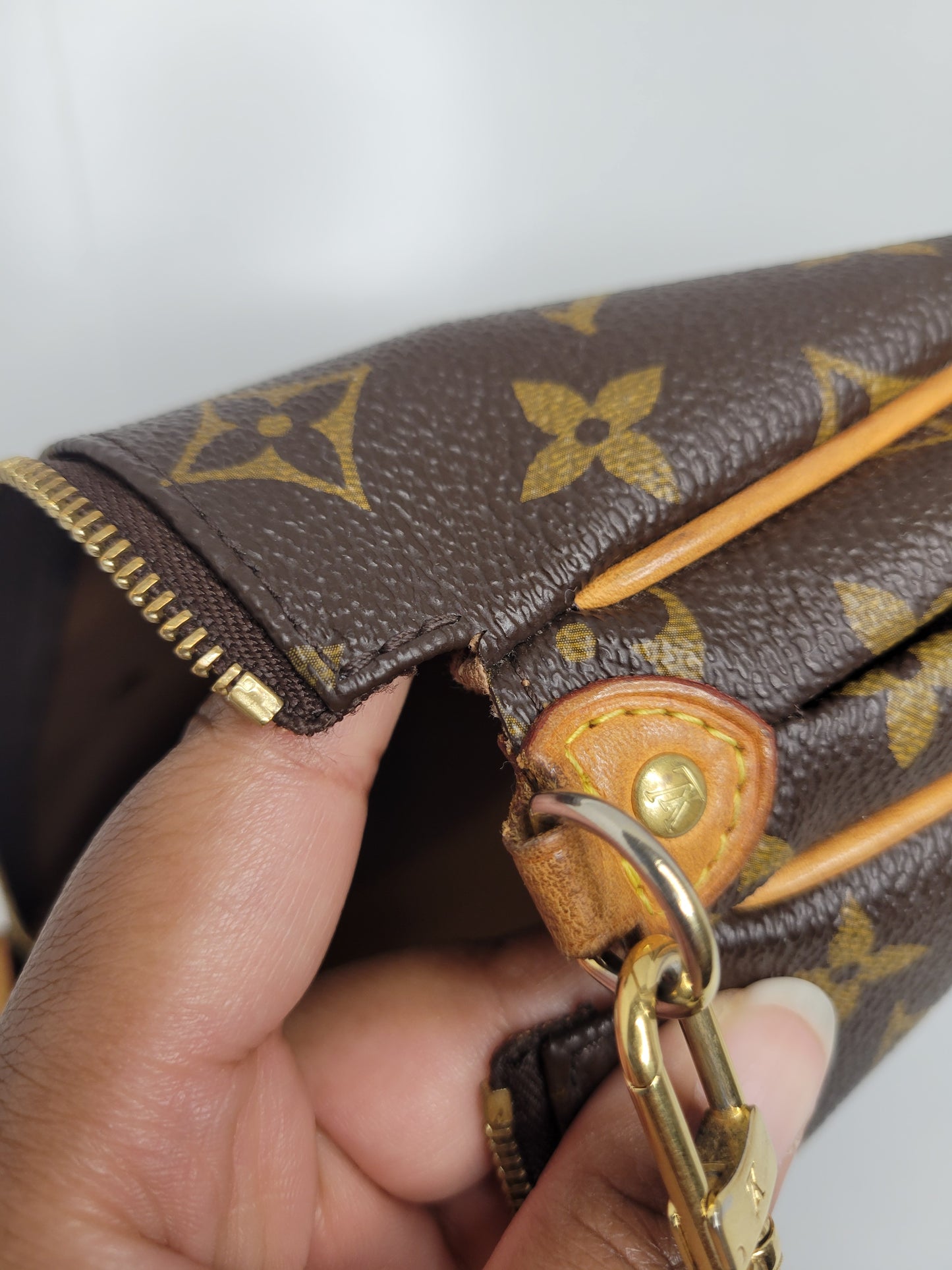 Louis Vuitton Monogram Eva Crossbody Clutch SD0144