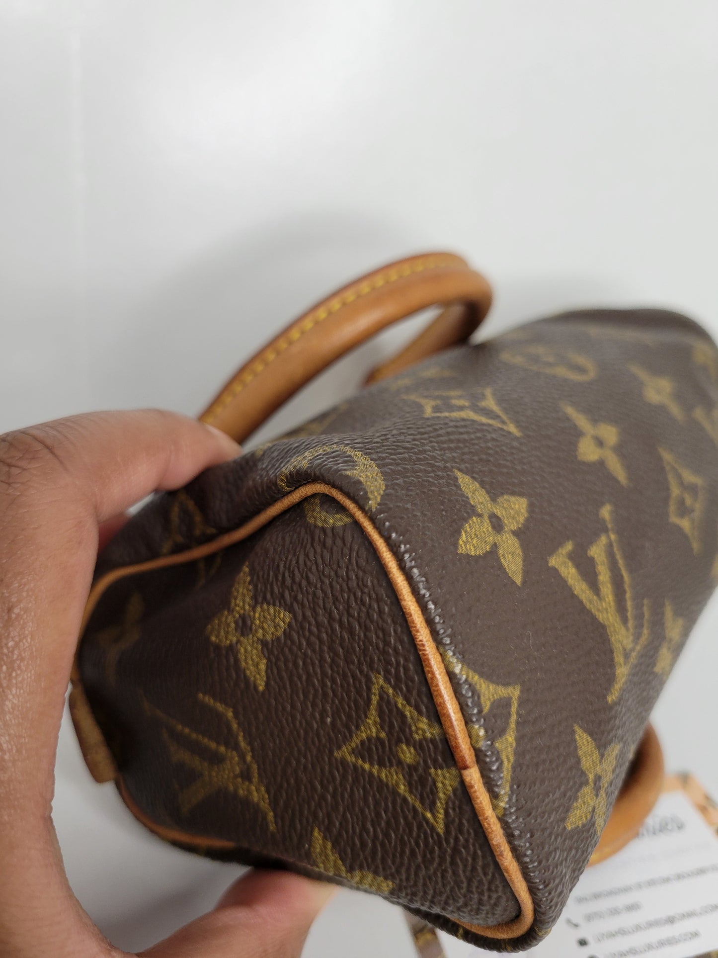 Louis Vuitton Mini Speedy HL with LV Monogram Strap TH0962