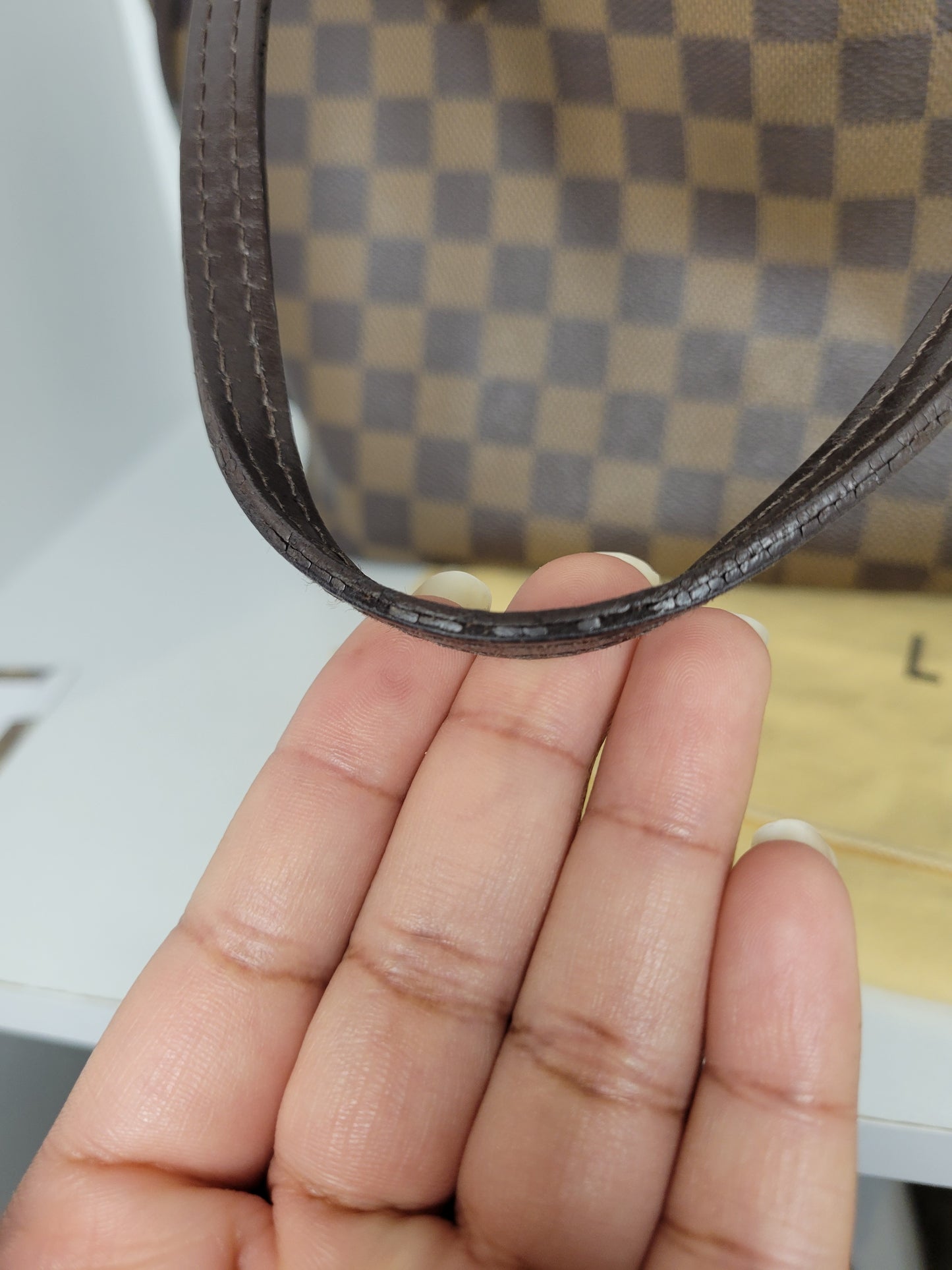 Louis Vuitton Damier Ebene Neverfull PM SD2009