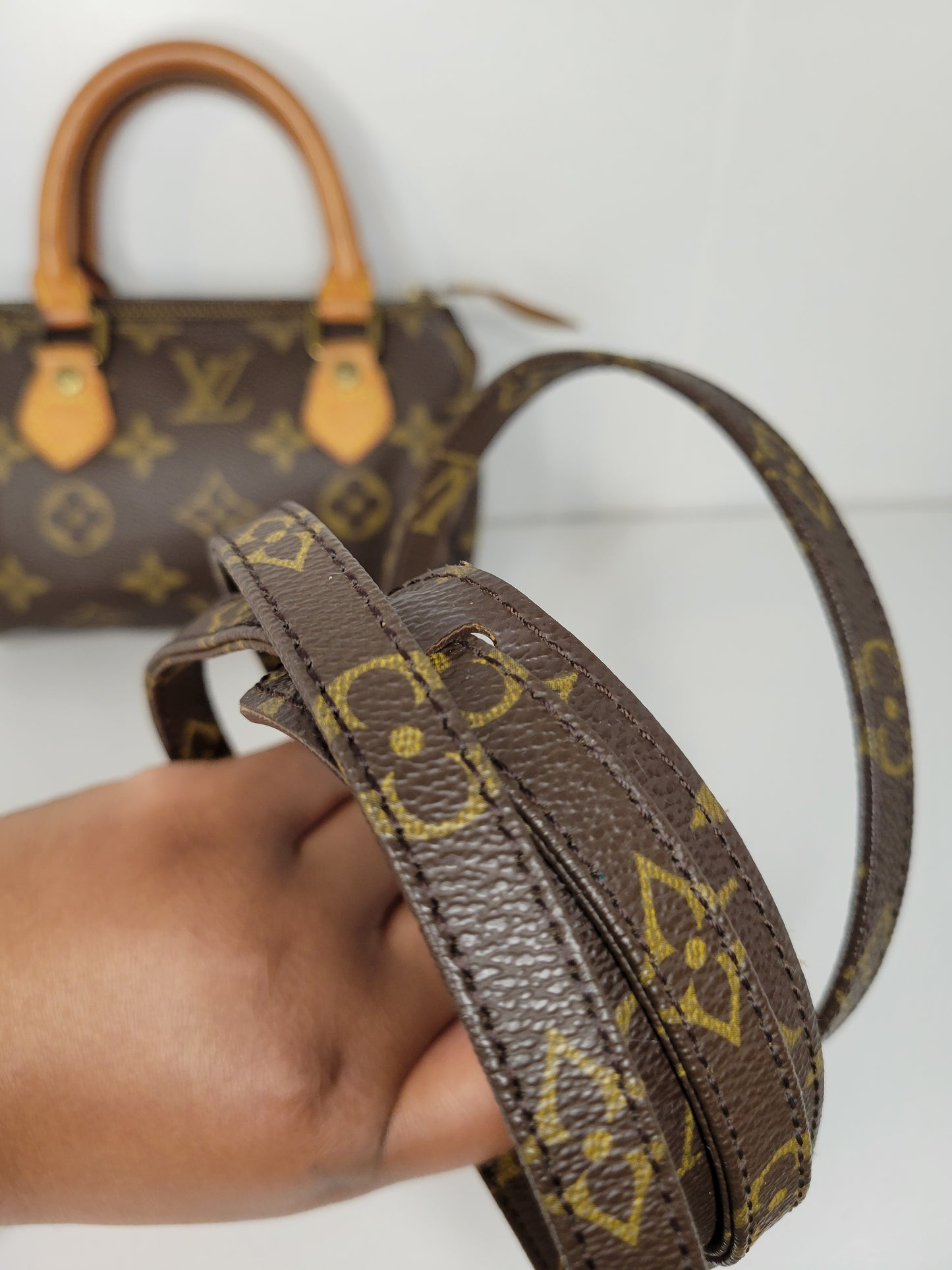 Louis Vuitton Mini Speedy HL with Strap