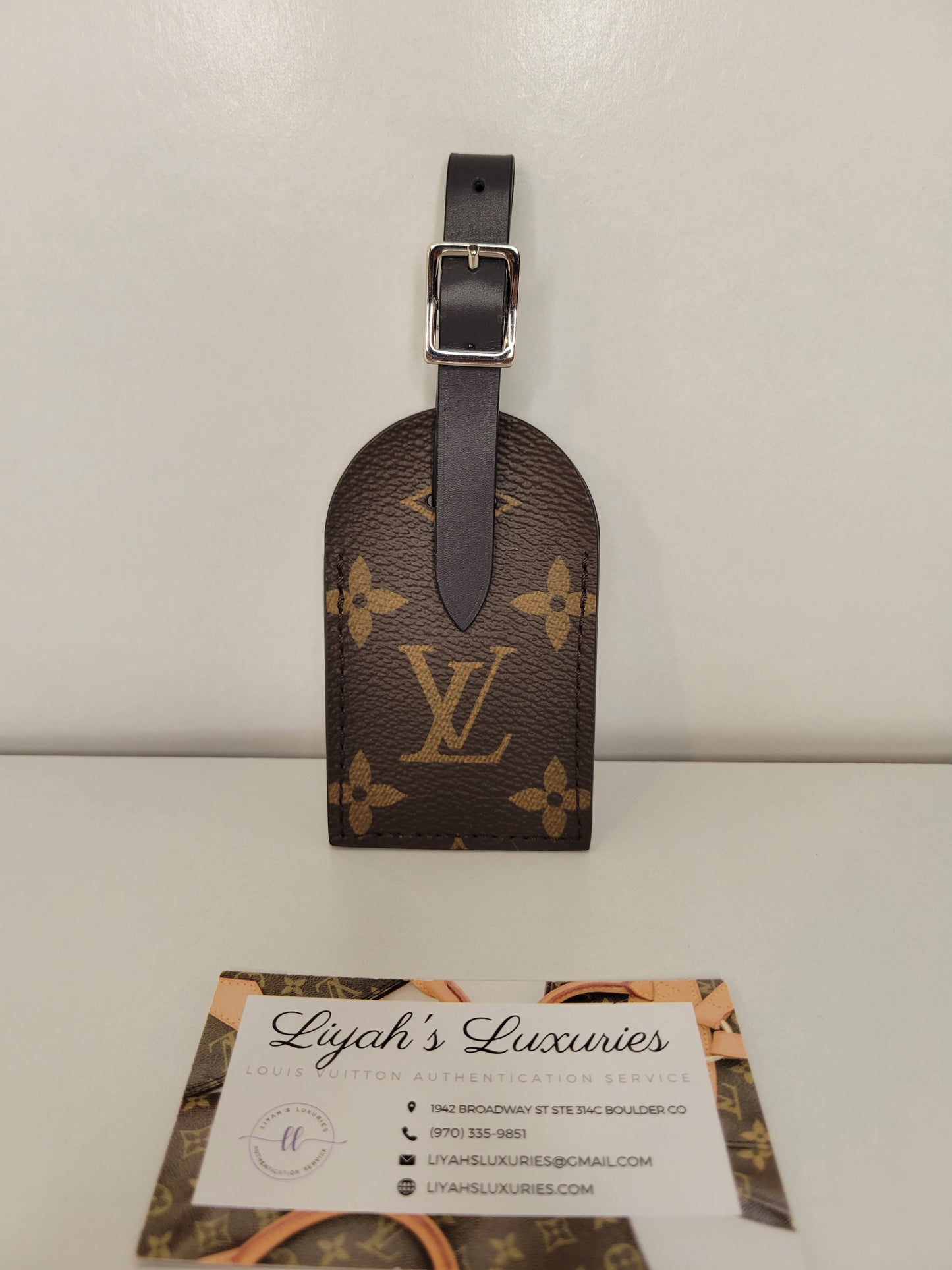 Louis Vuitton Monogram Small Luggage Tag