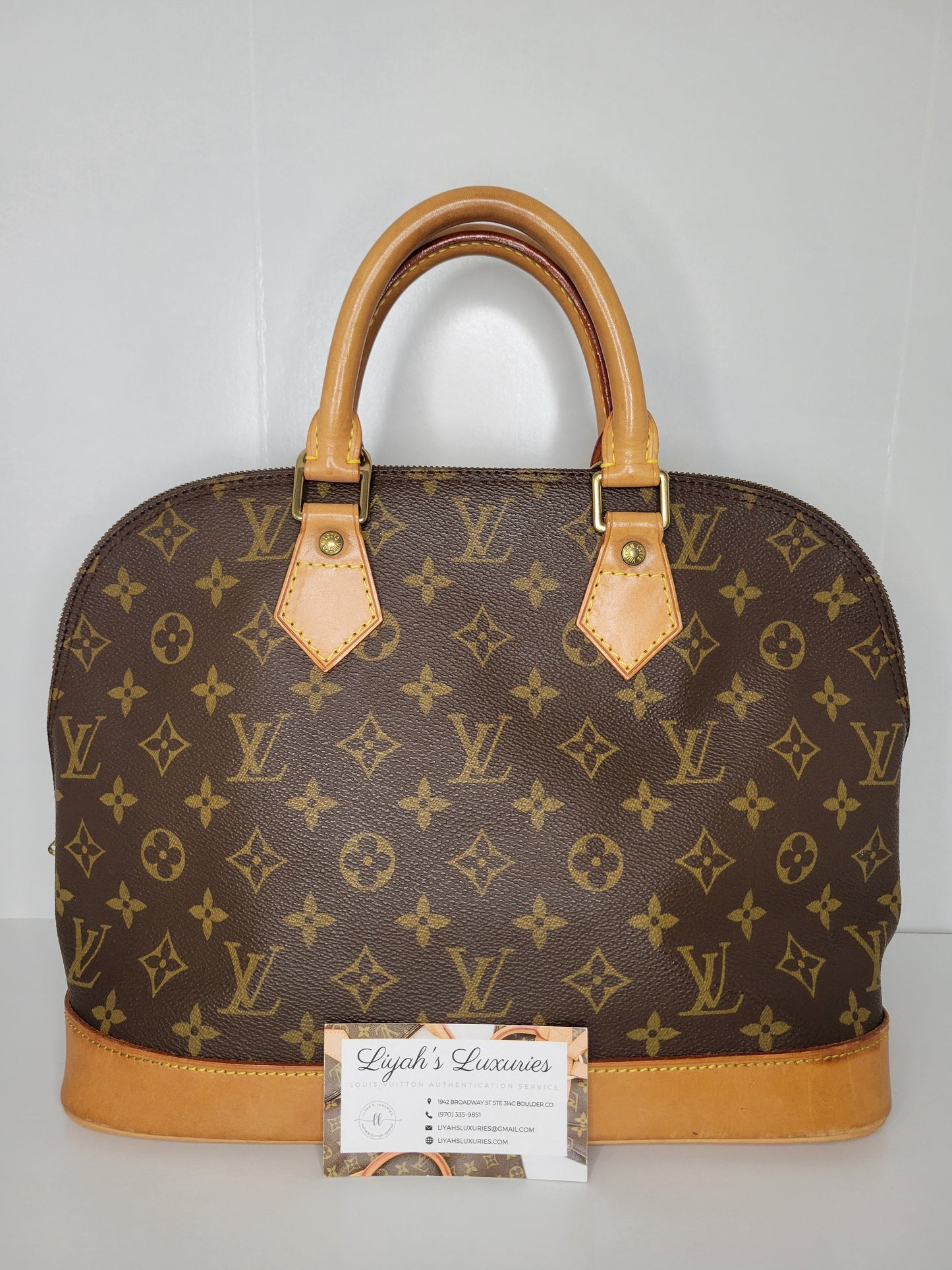 Louis Vuitton Monogram Alma PM BA0955