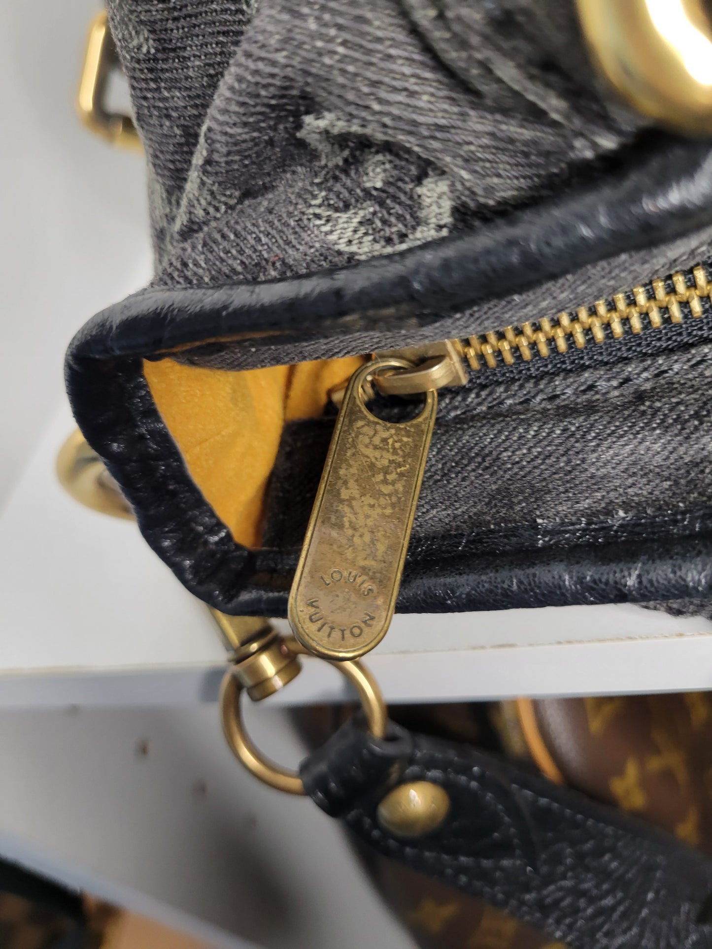 Louis Vuitton Monogram Denim Neo Cabby TH3067