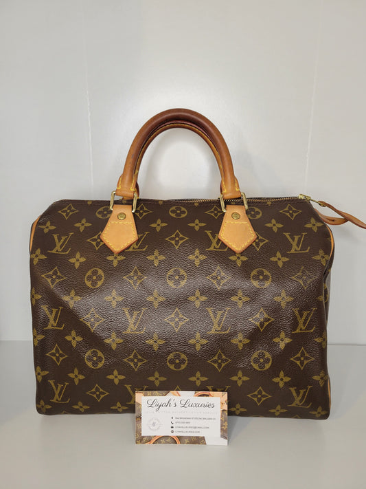 Louis Vuitton Monogram Speedy 30 TH0023