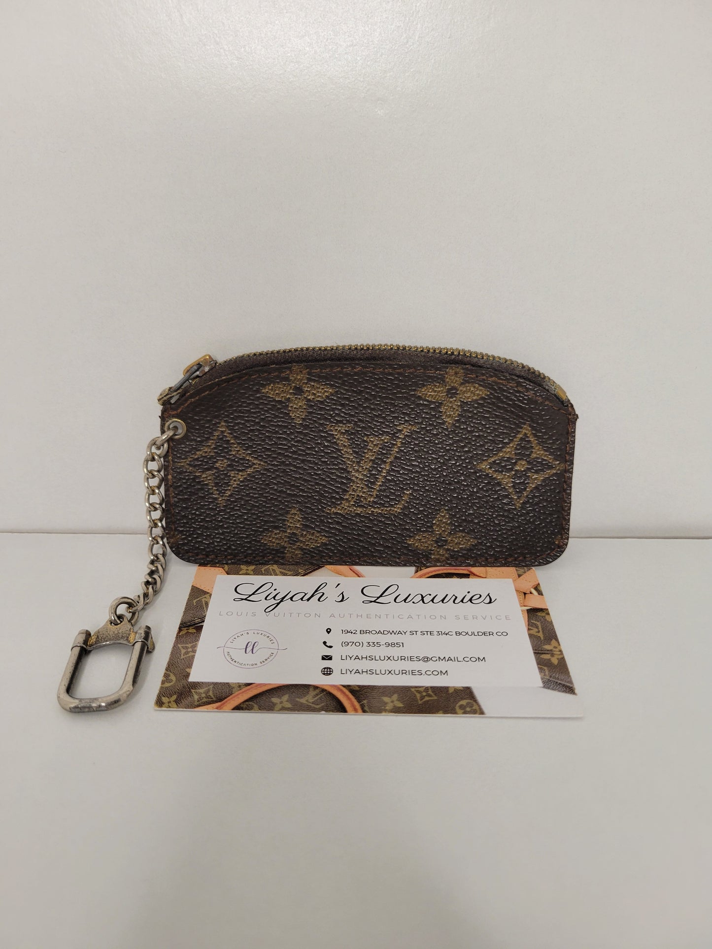 Louis Vuitton Vintage Key Pouch 863 AN