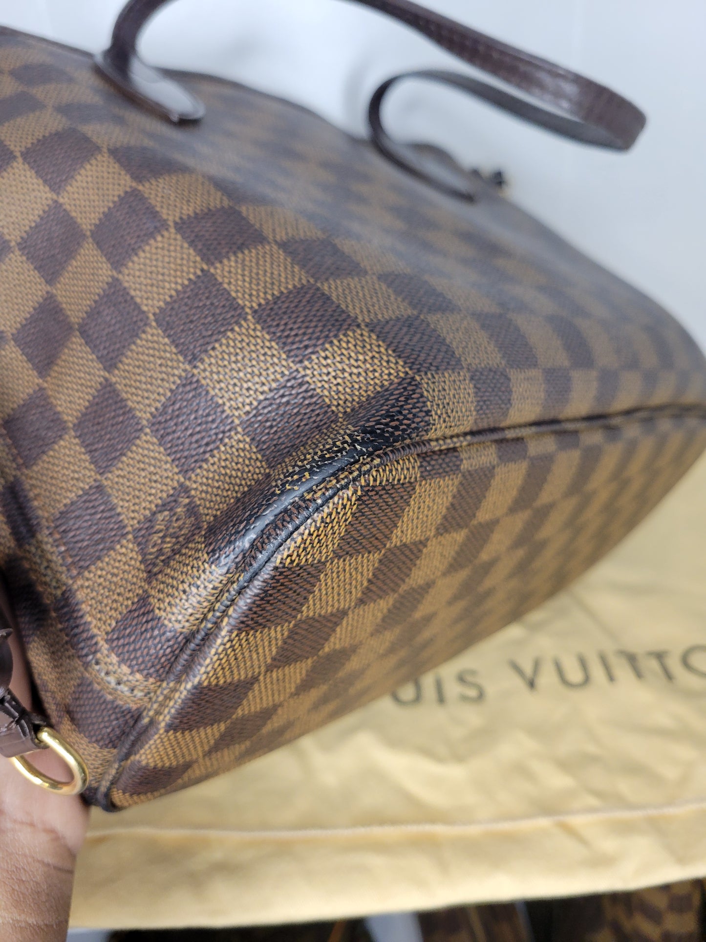 Louis Vuitton Damier Ebene Neverfull PM SD2009