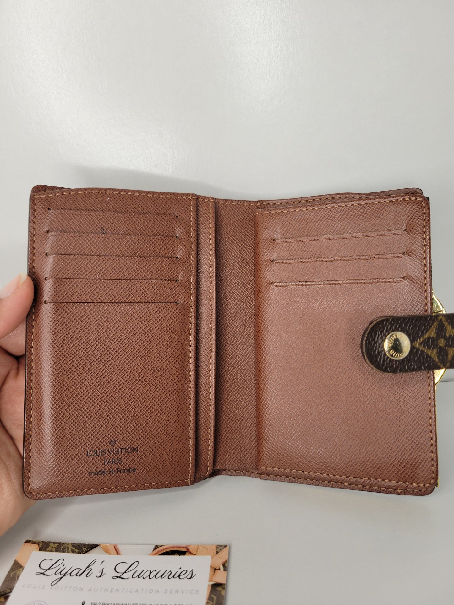 Louis Vuitton Monogram French Wallet MI1006