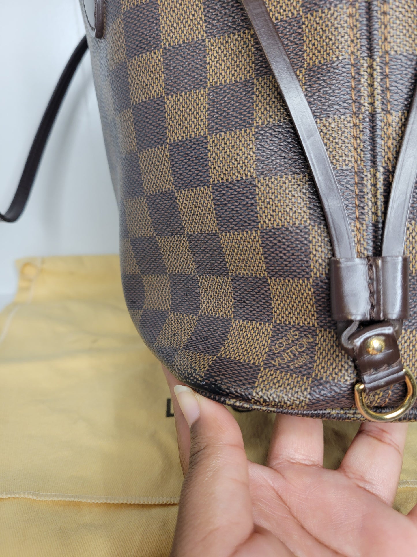 Louis Vuitton Damier Ebene Neverfull PM SD2009