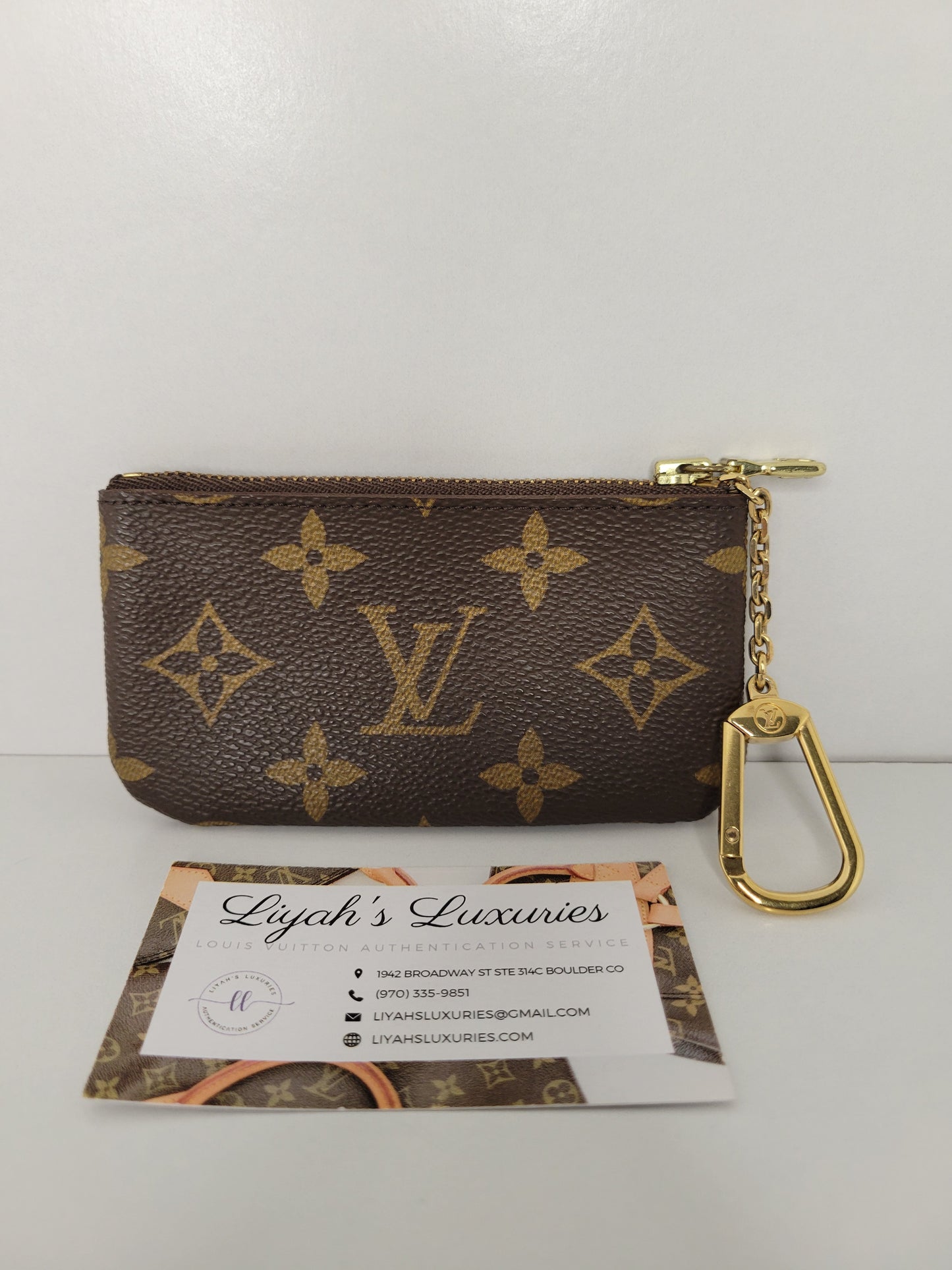 Louis Vuitton Monogram Key Pouch CA0916