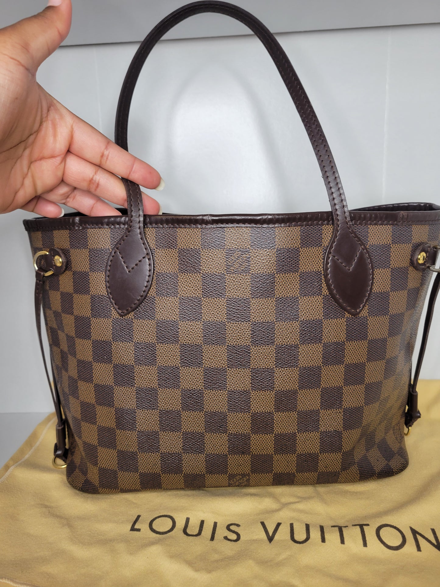 Louis Vuitton Damier Ebene Neverfull PM SD2009