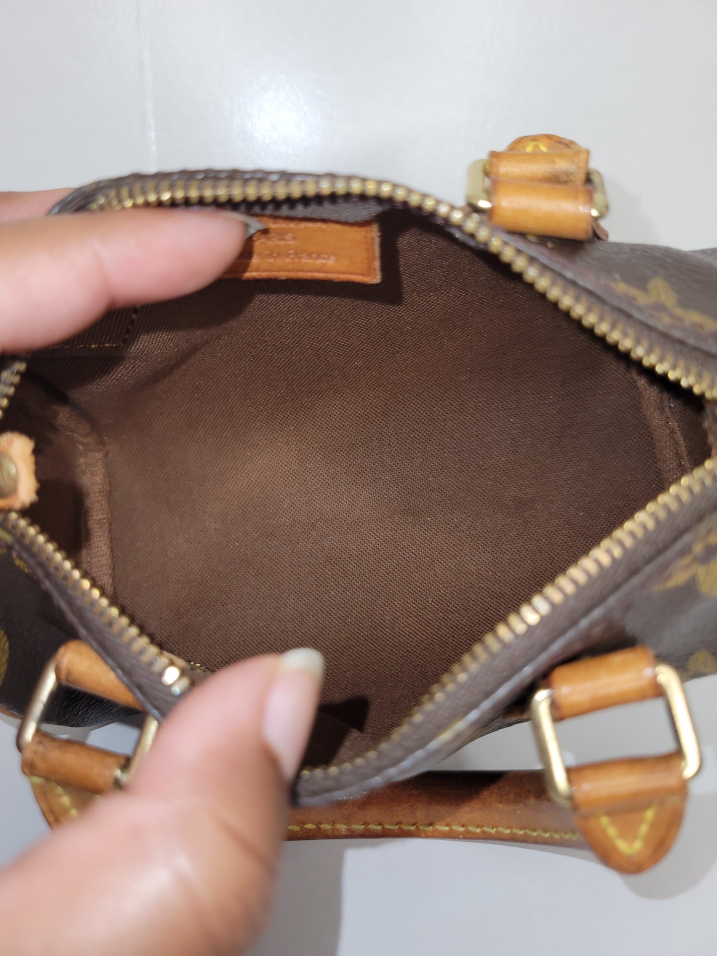 Louis Vuitton Mini Speedy HL with LV Strap TH0947