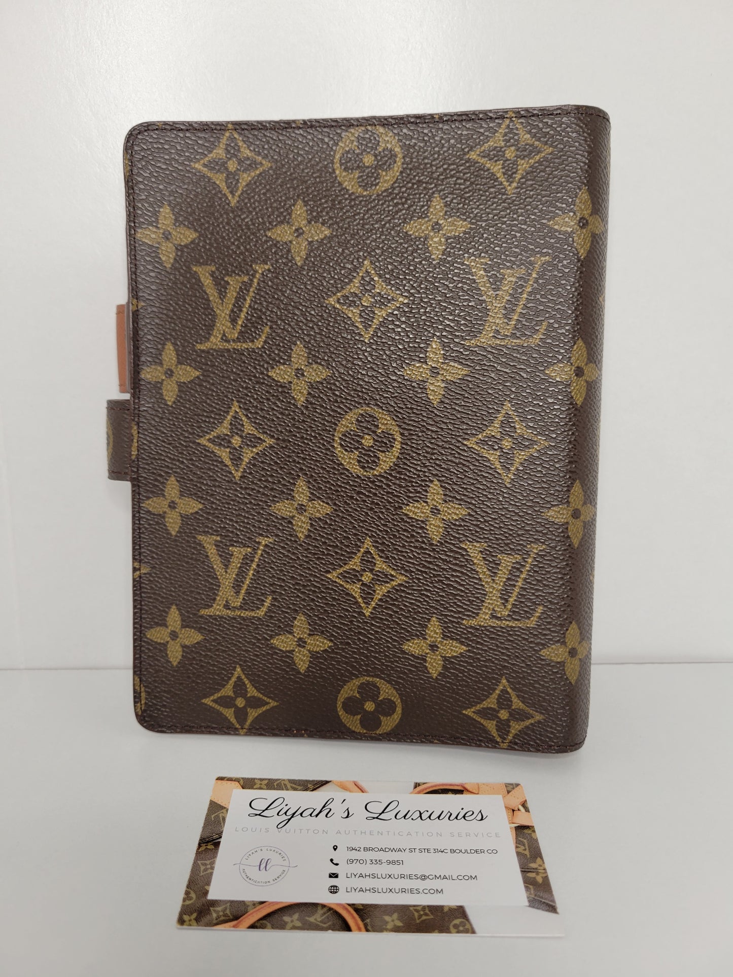 Louis Vuitton Agenda MM / Medium Ring Cover Monogram SP0996