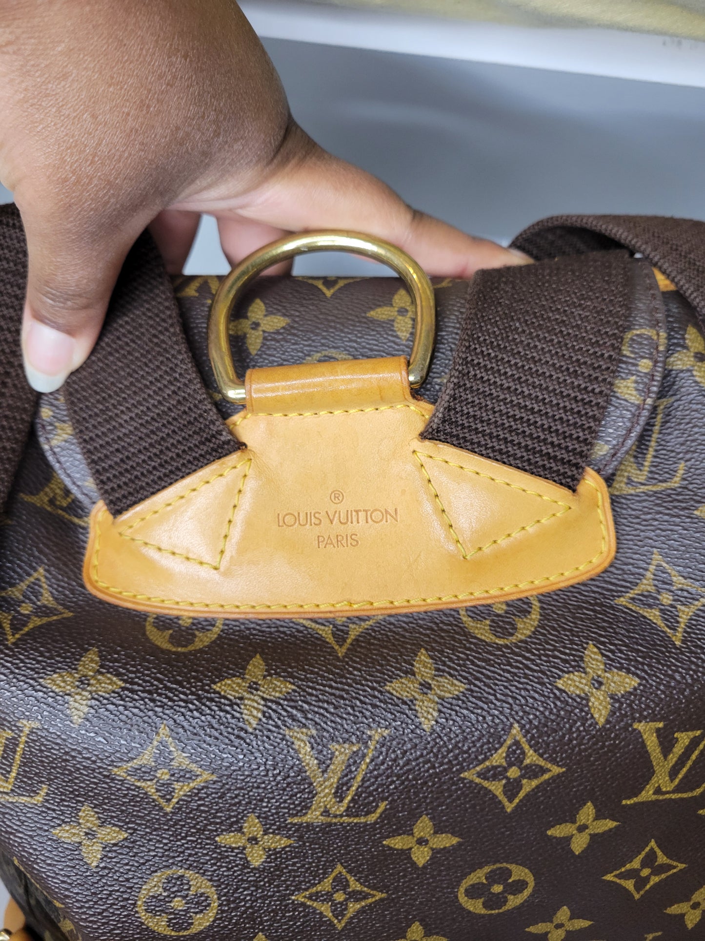 (Reserved) Louis Vuitton Monogram Montsouris Backpack GM