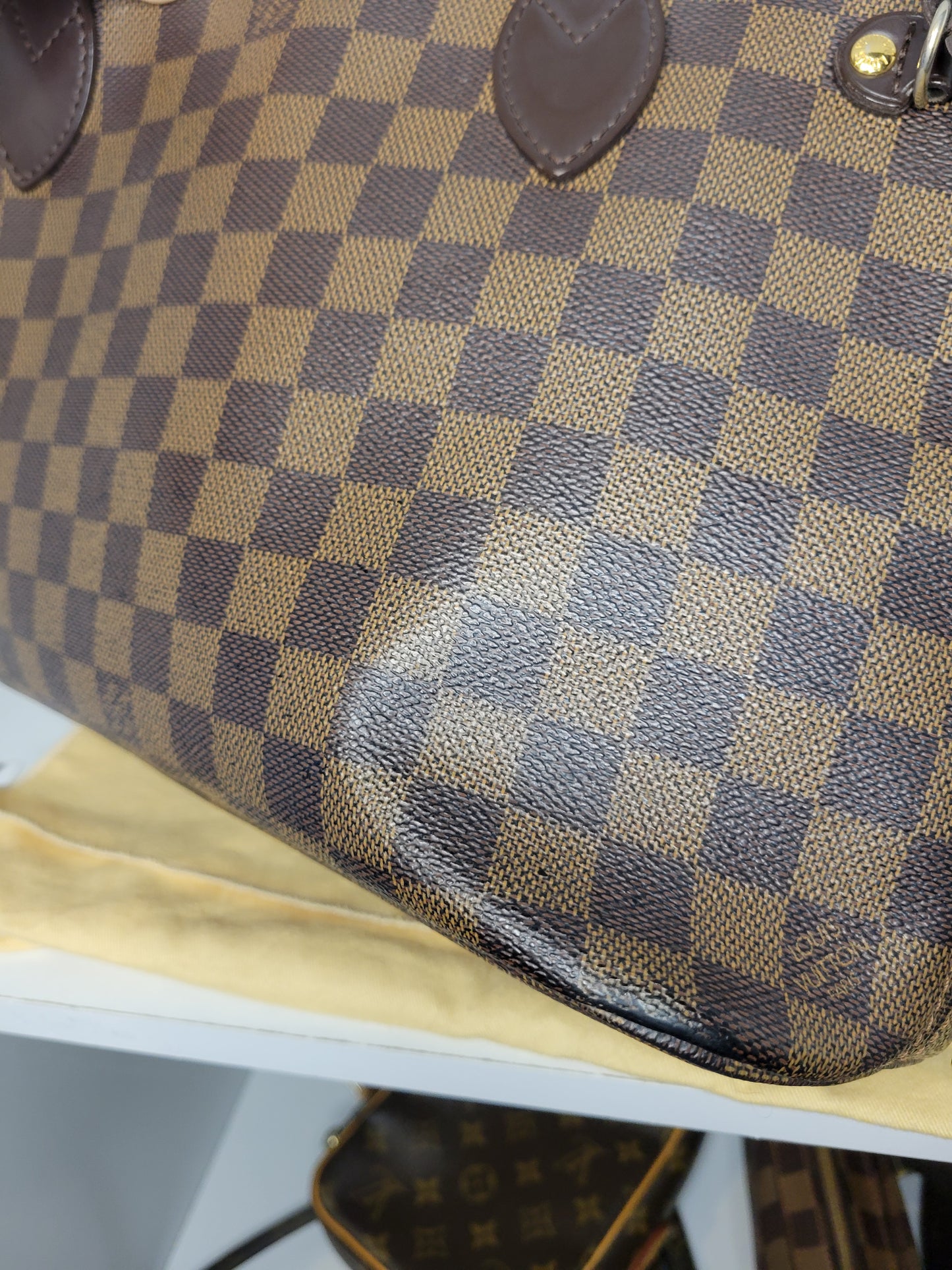 Louis Vuitton Damier Ebene Neverfull PM SD2009