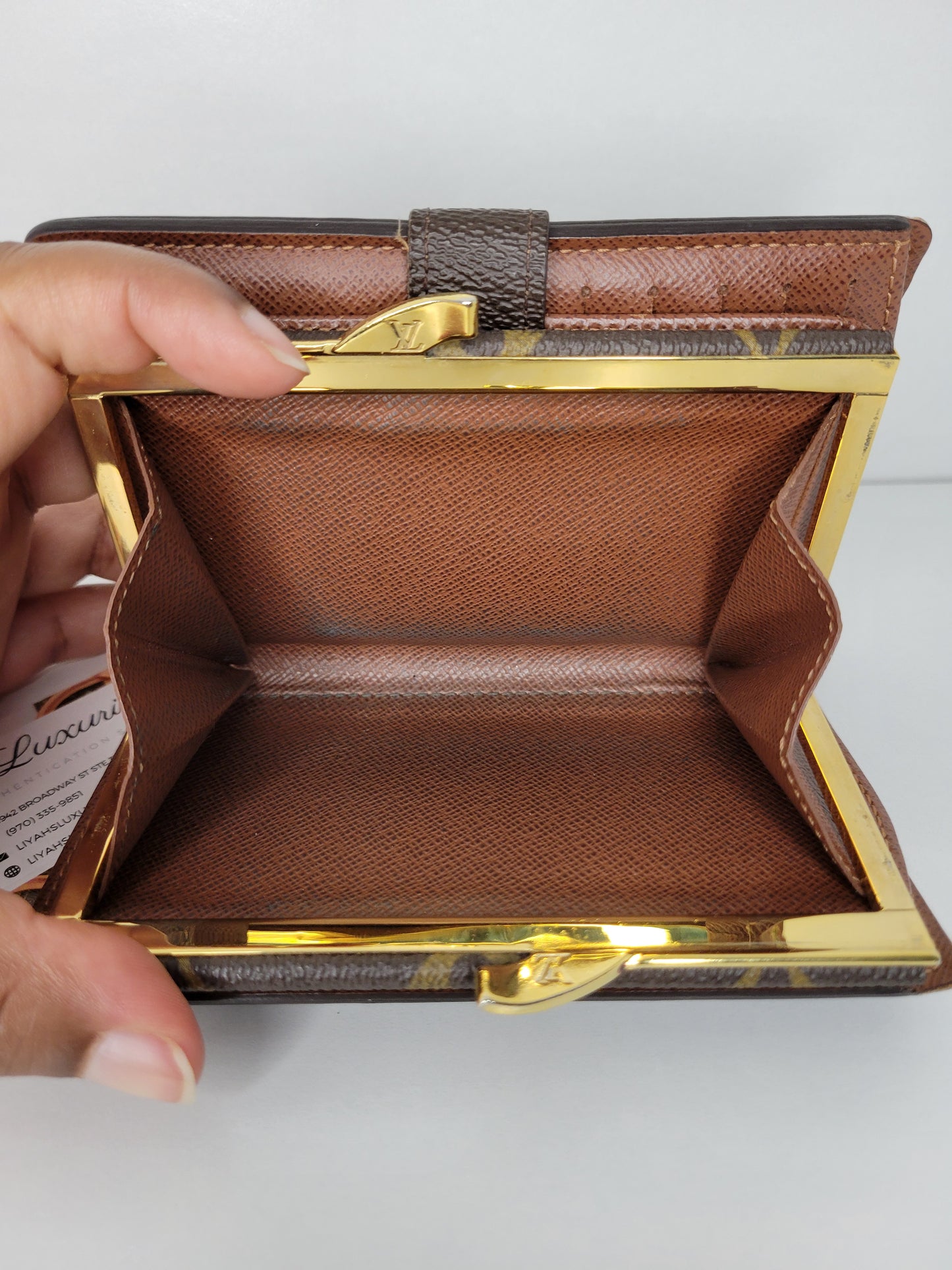 Louis Vuitton Monogram French Wallet MI1006