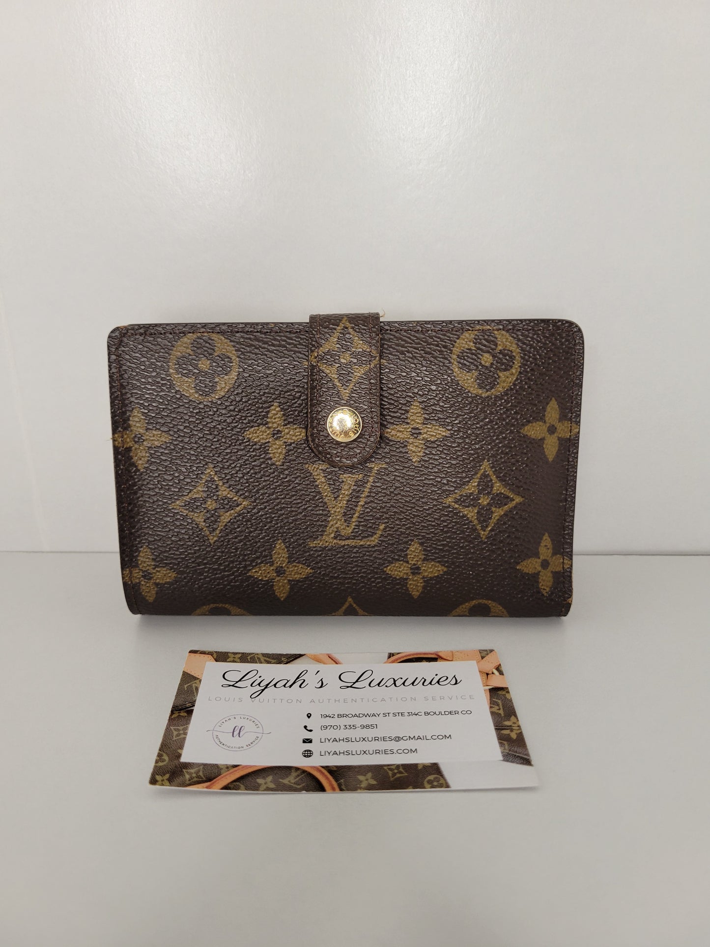 Louis Vuitton Monogram French Wallet MI1006