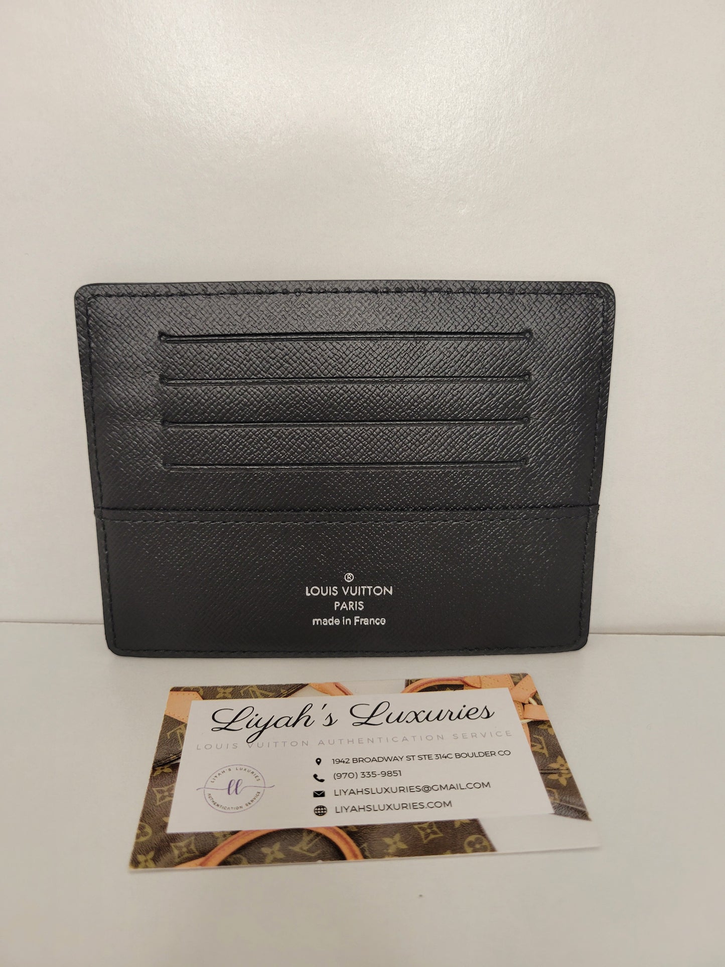 Louis Vuitton Damier Graphite Compact Modulable Wallet MI4009