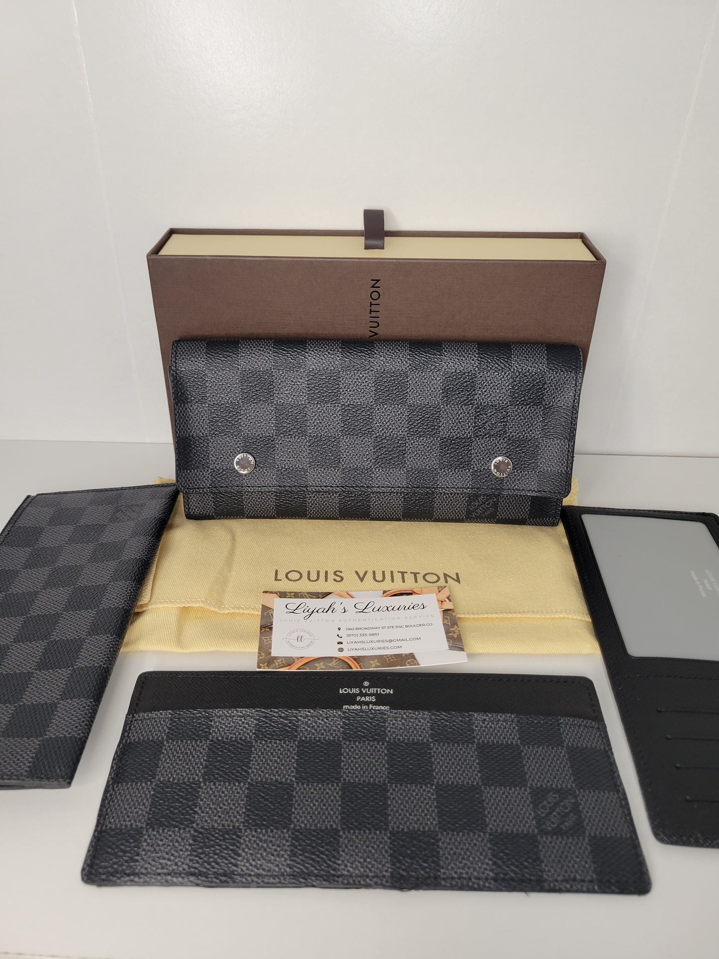 Louis Vuitton Damier Graphite Modulable Wallet