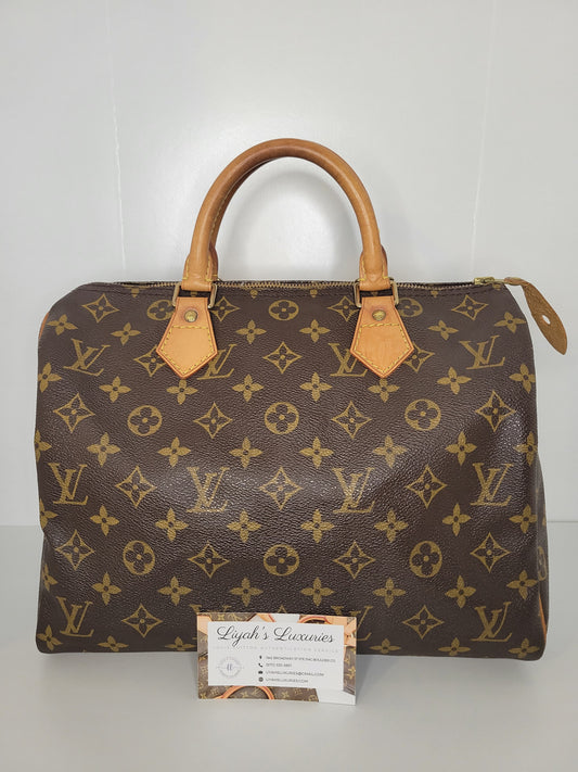 Louis Vuitton Monogram Speedy 30 Vintage