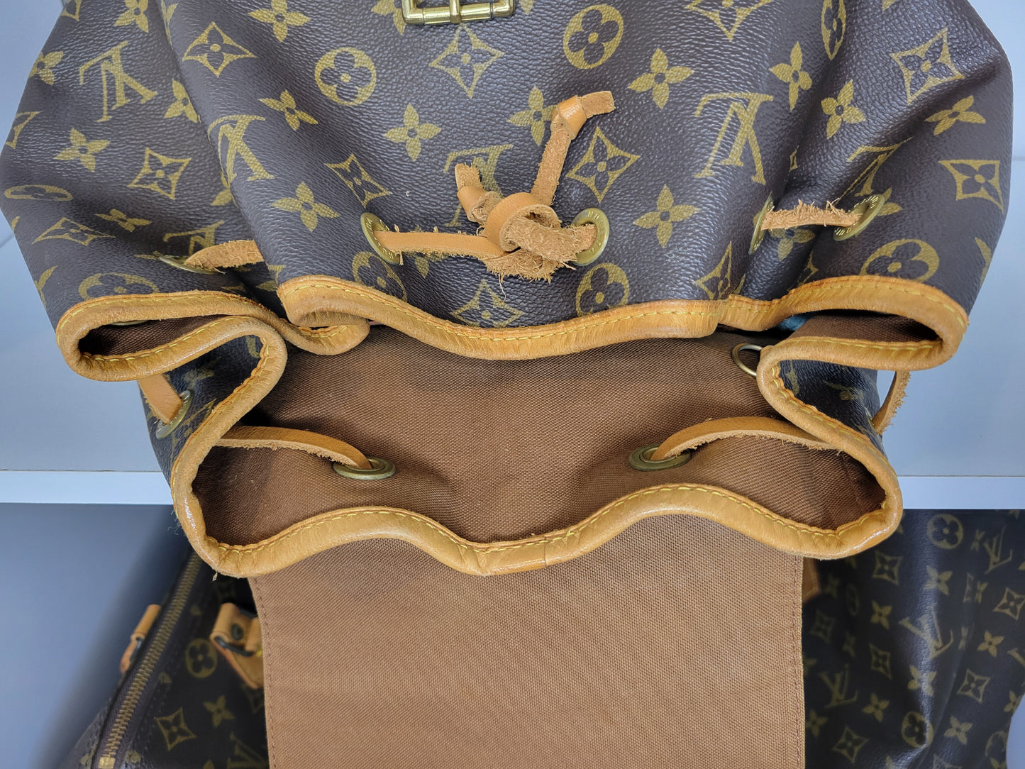 (Reserved) Louis Vuitton Monogram Montsouris Backpack GM