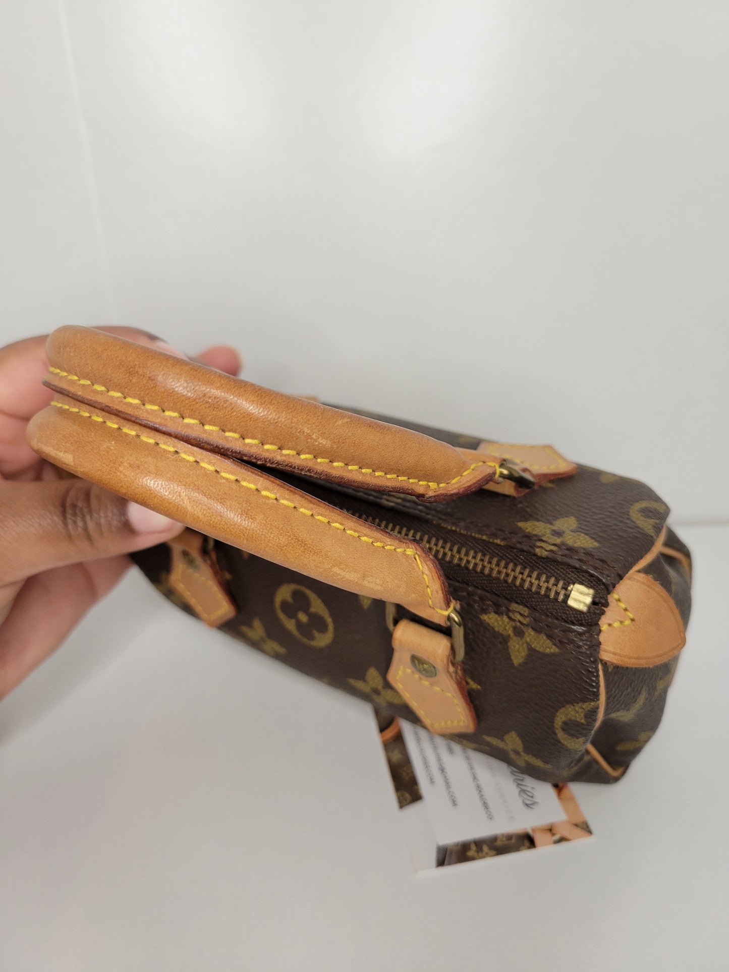 Louis Vuitton Mini Speedy HL with LV Monogram Strap TH0962