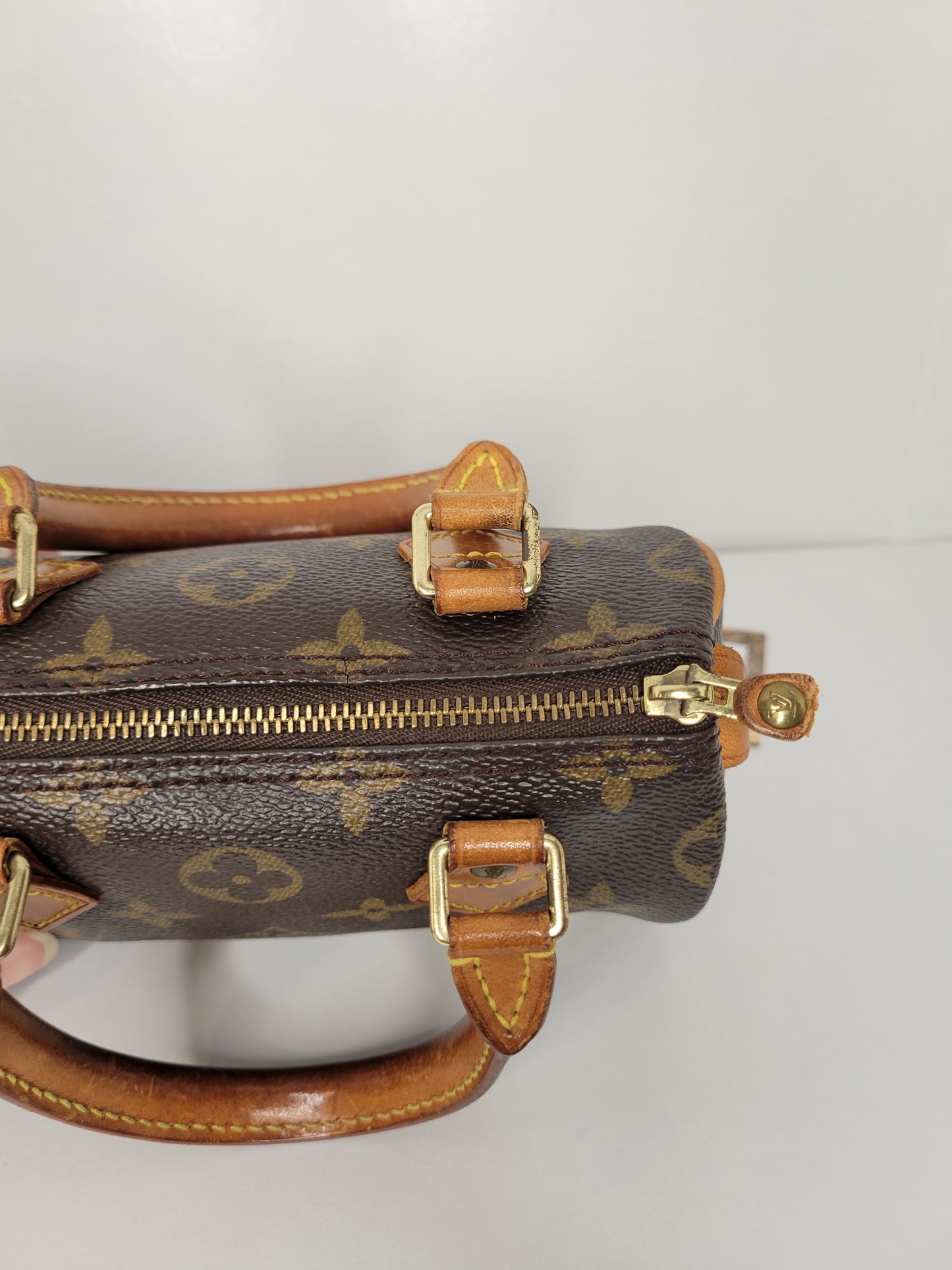 Louis Vuitton Mini Speedy HL with LV Strap TH0947