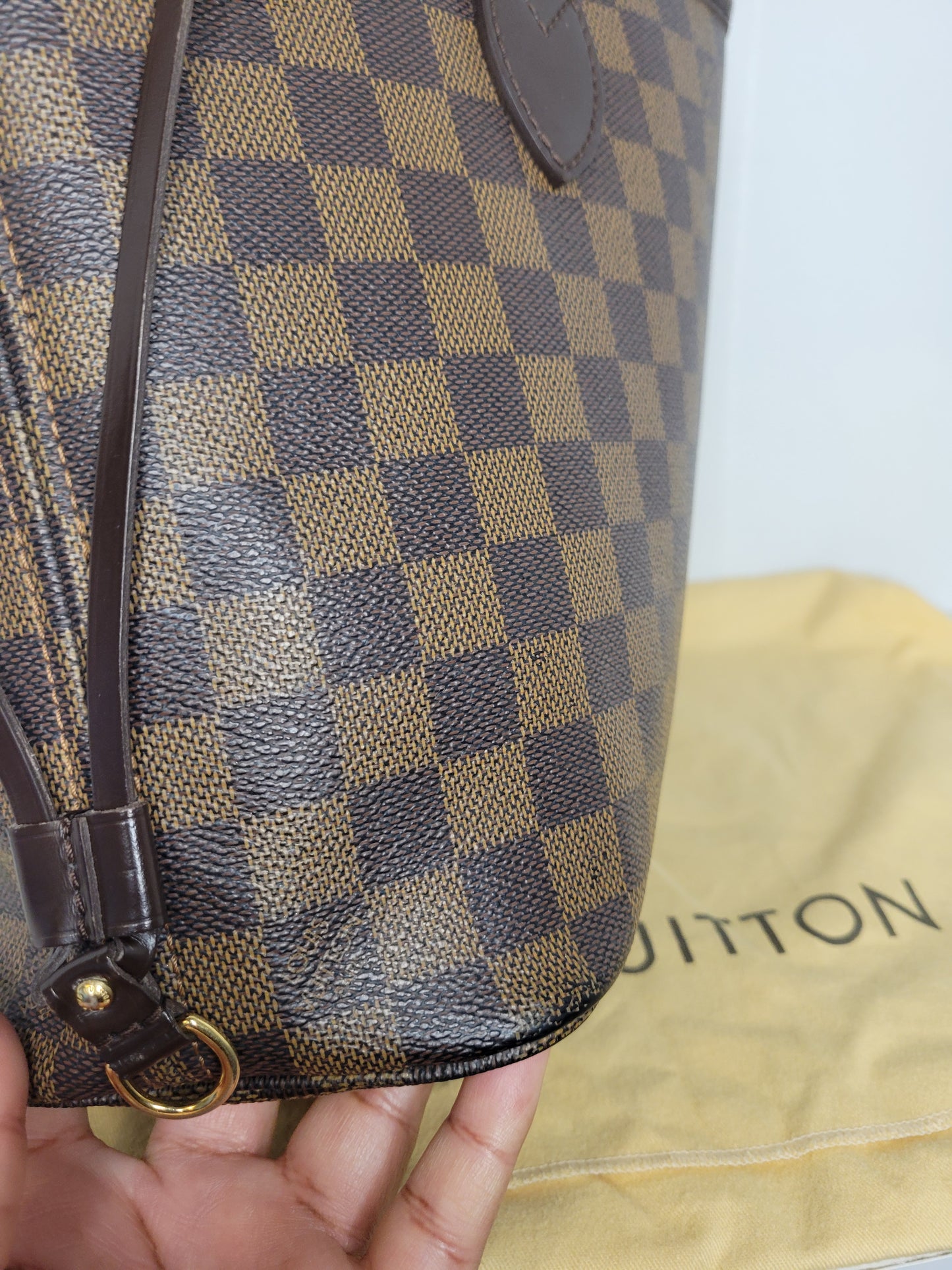 Louis Vuitton Damier Ebene Neverfull PM SD2009